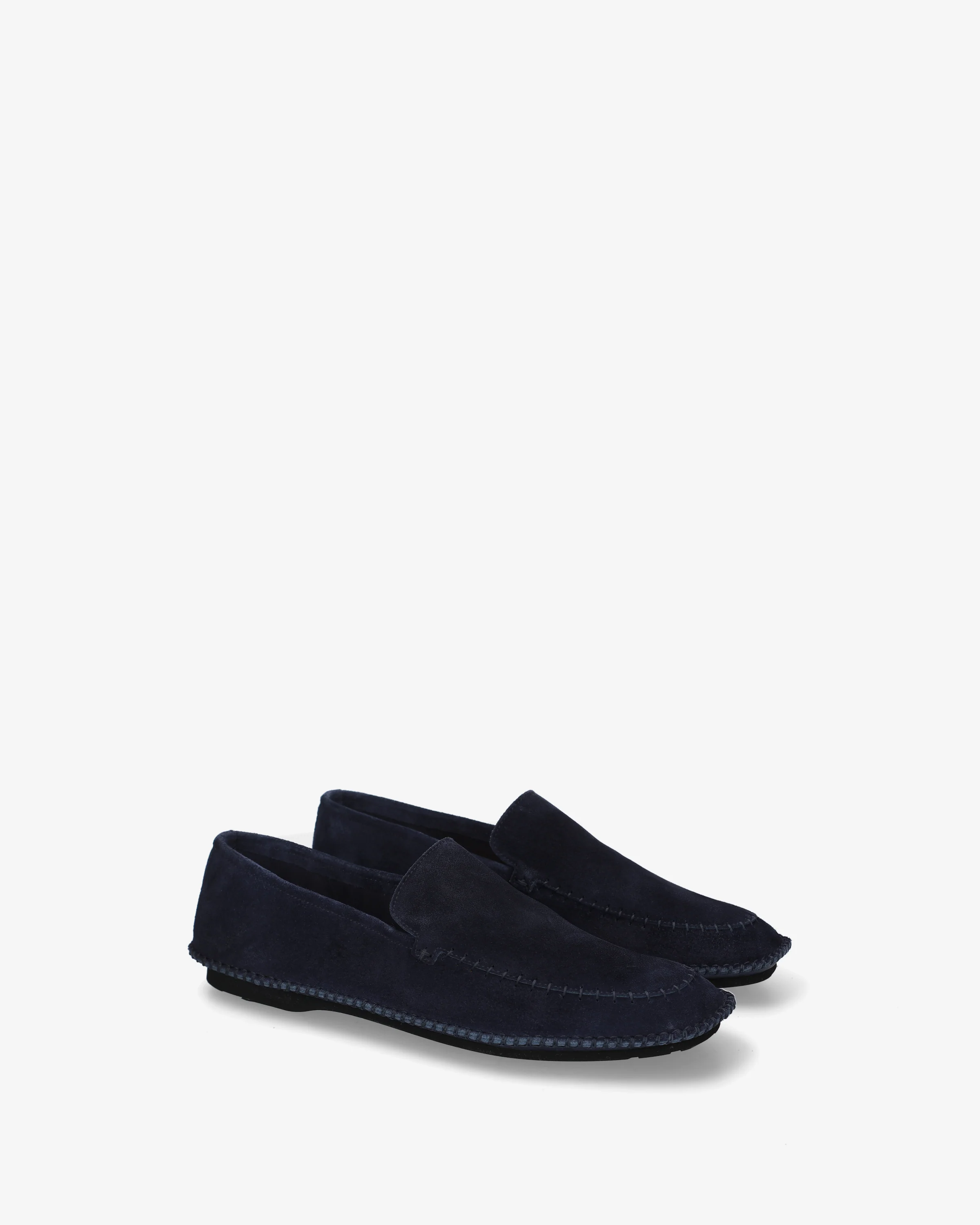 Structured suede loafers - Image 2