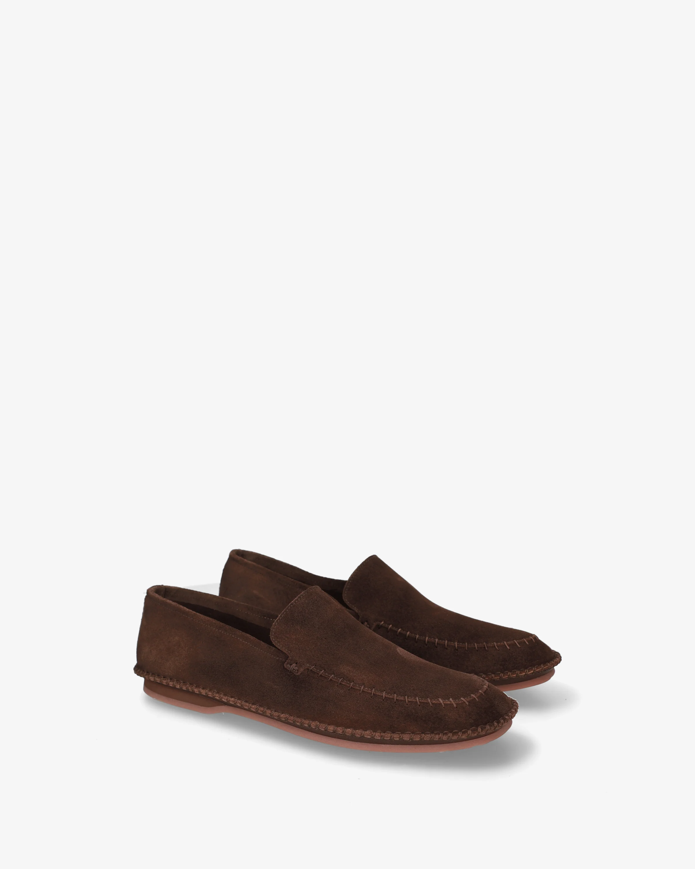 Structured suede loafers - Image 2