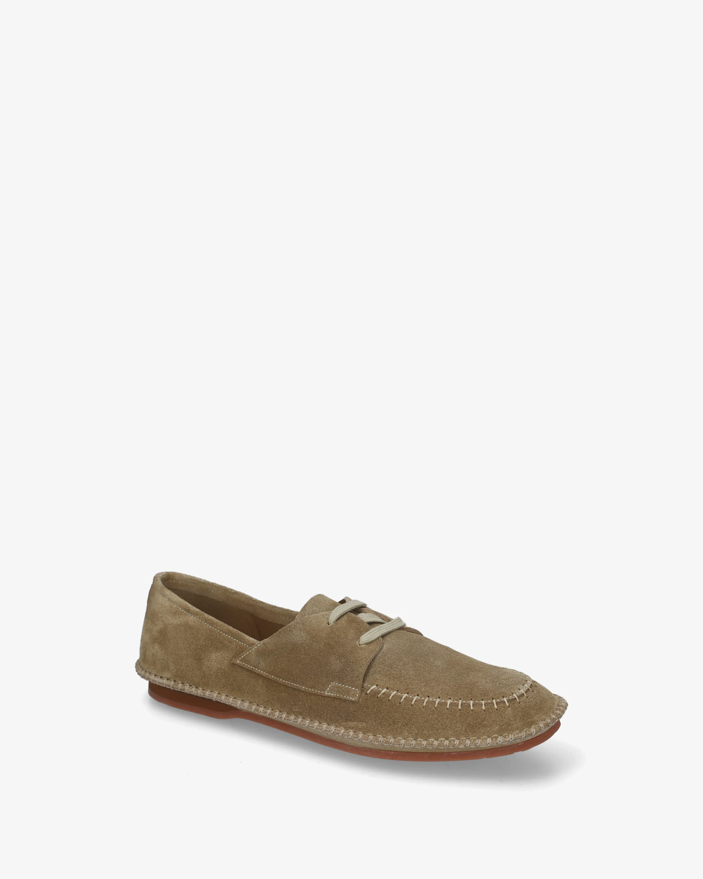 Deconstructed suede lace-up shoe - Image 5
