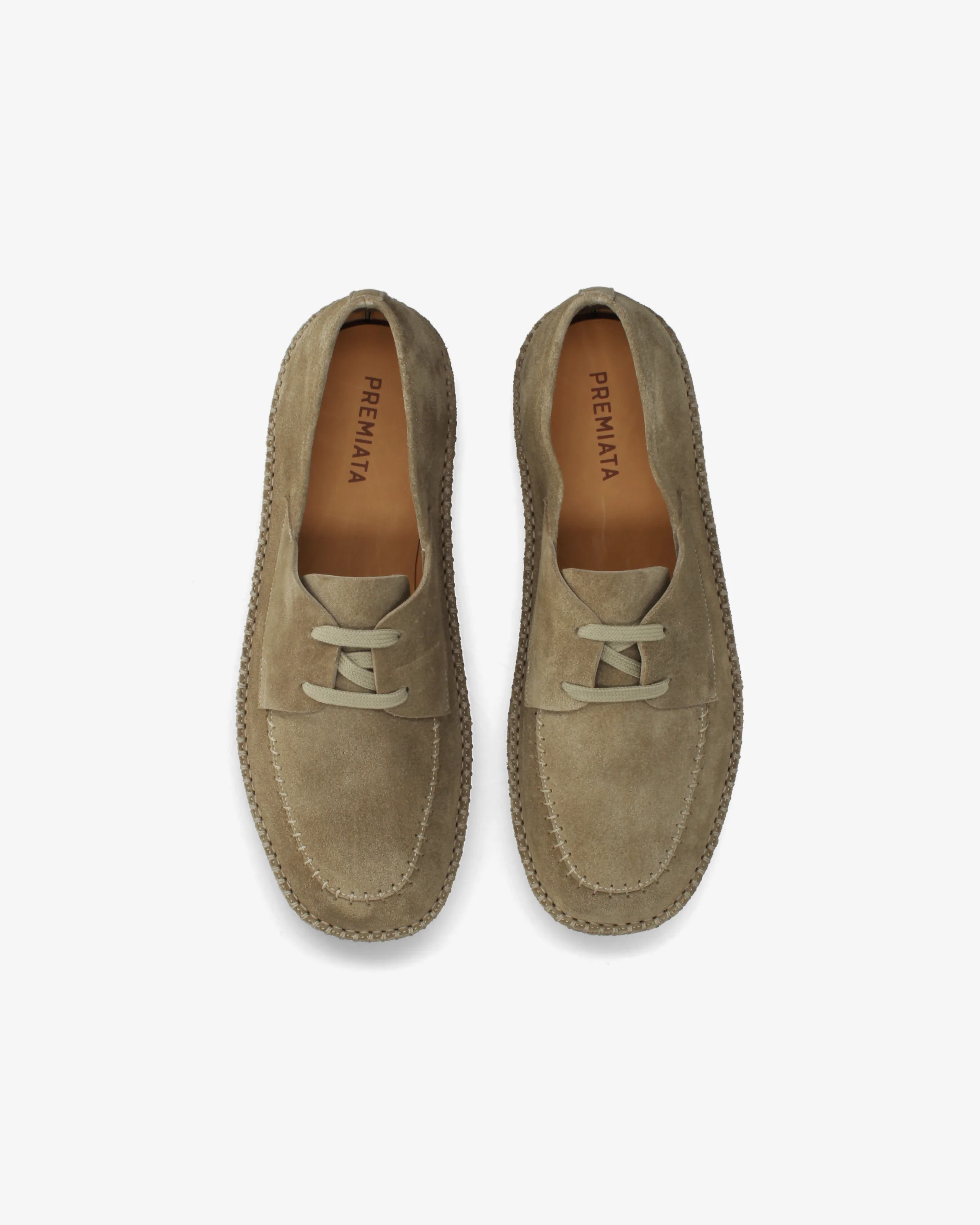 Deconstructed suede lace-up shoe - Image 6