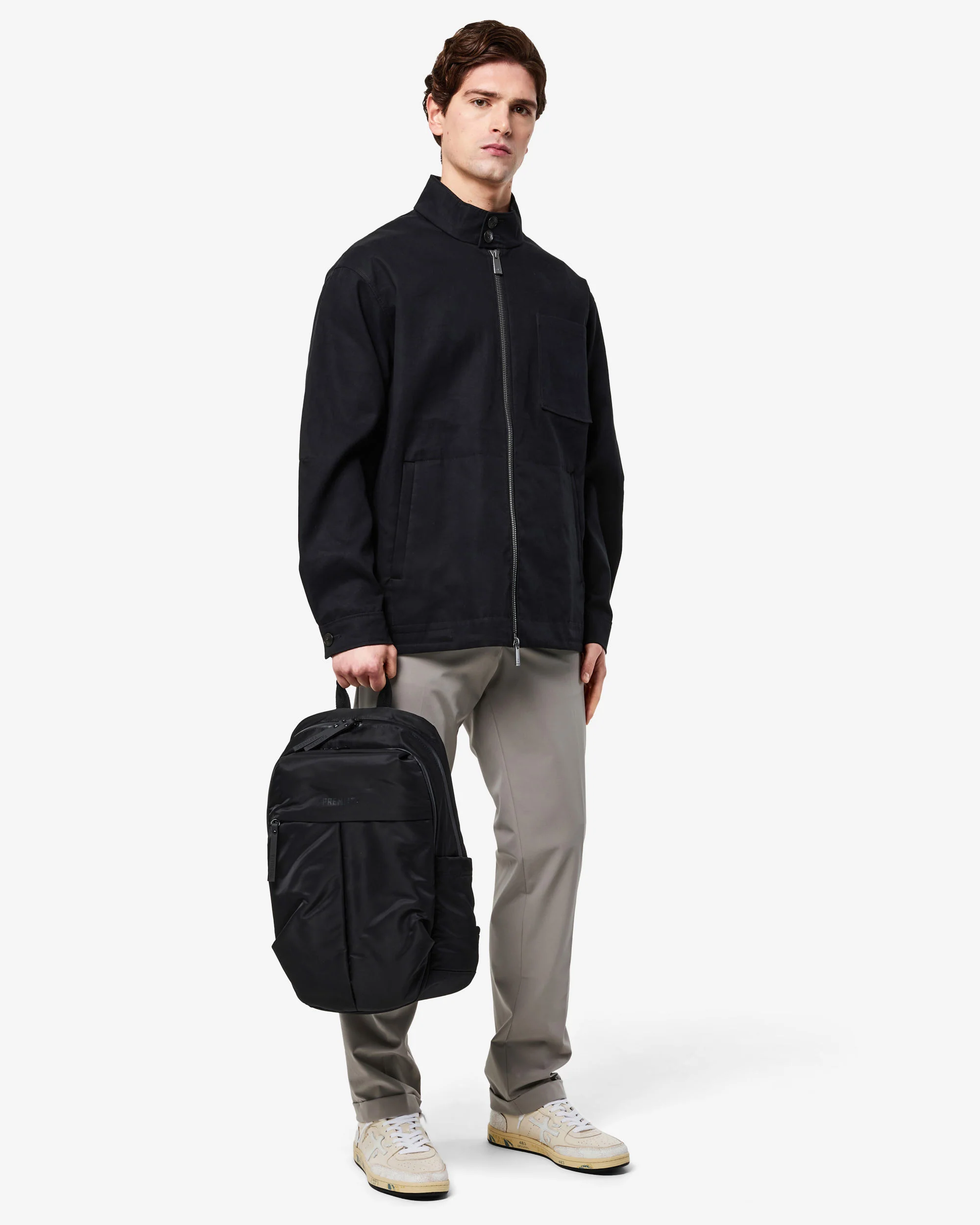 Cotton gabardine bomber jacket - Image 7