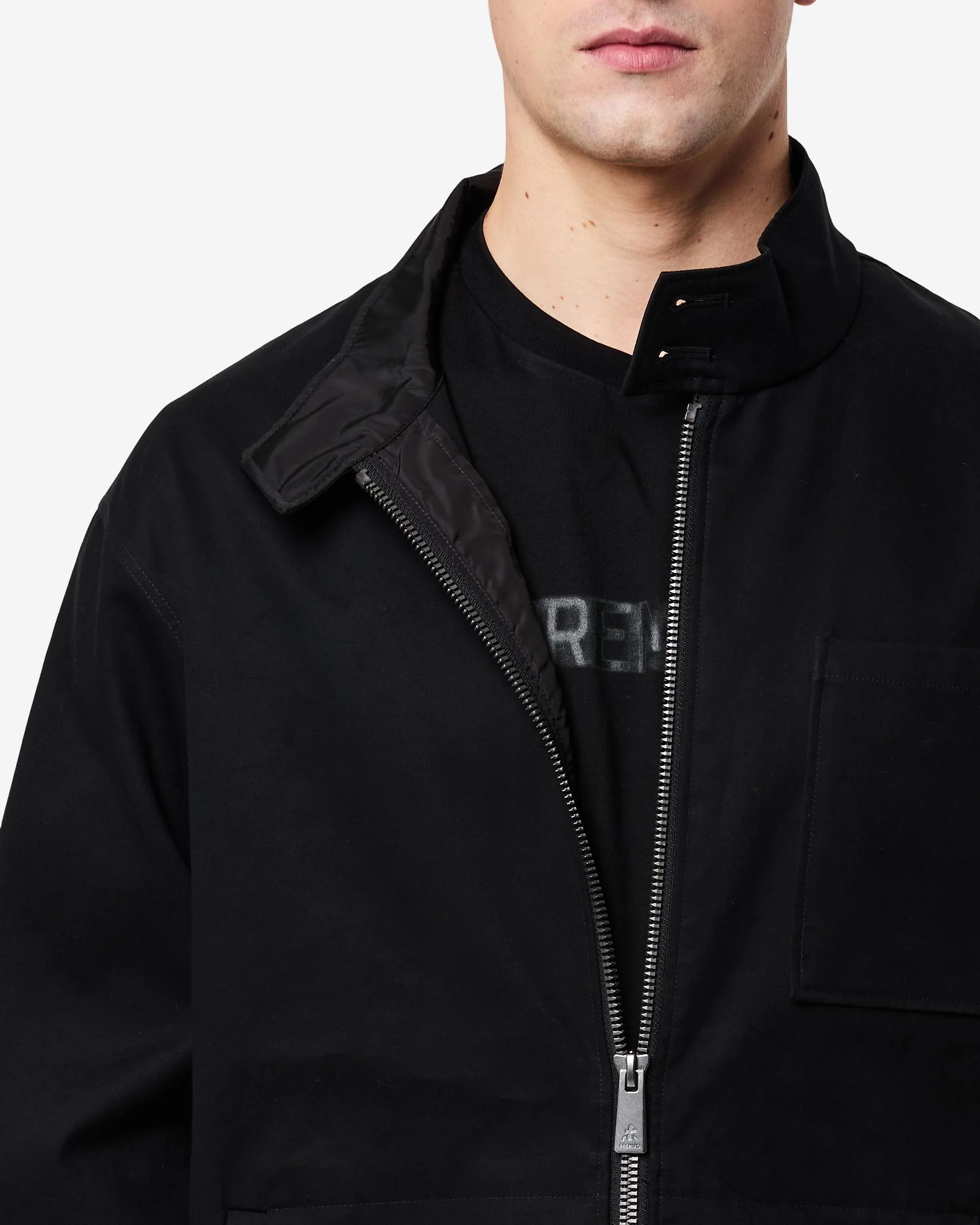 Cotton gabardine bomber jacket - Image 8