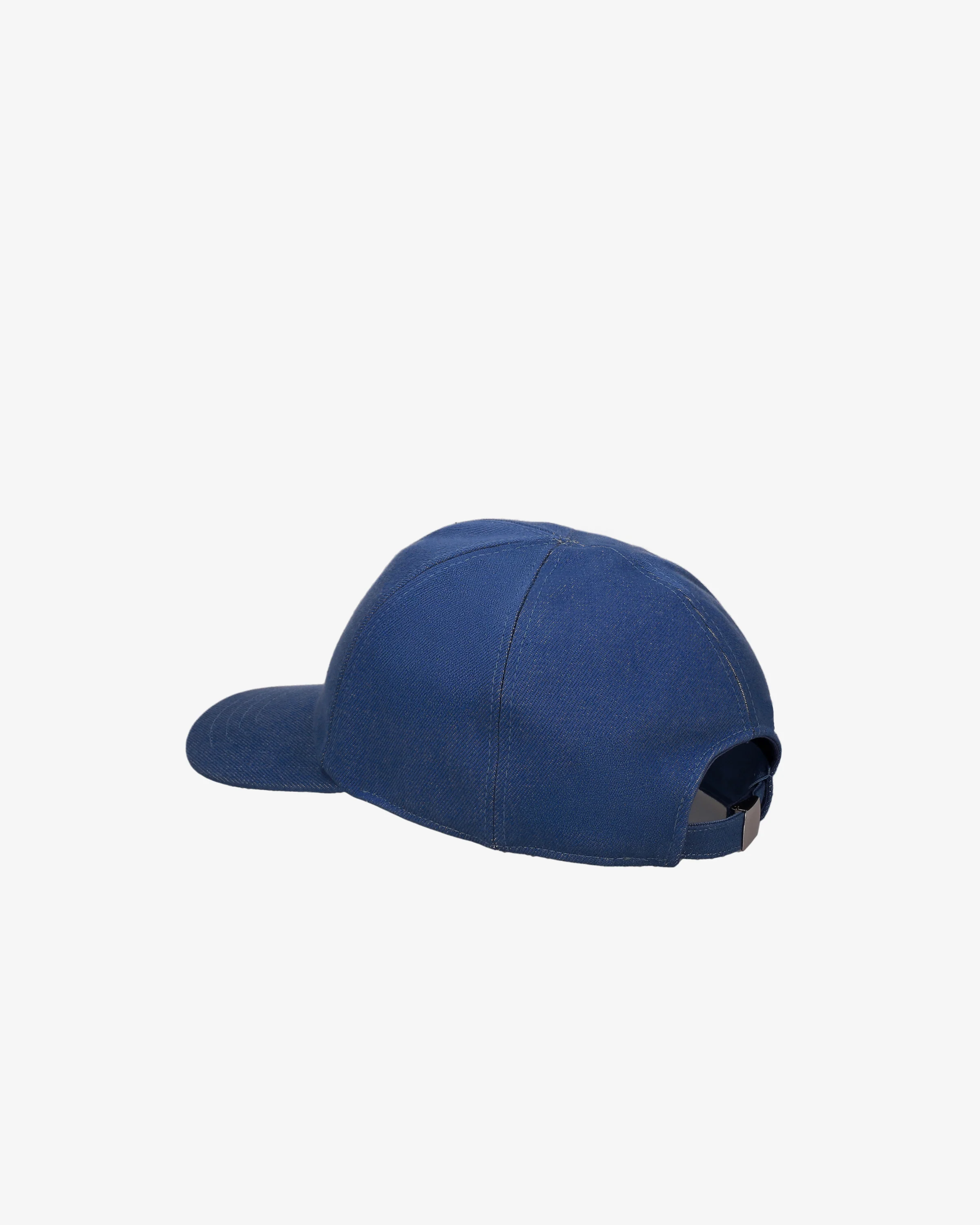 Baseball cap with leather logo - Image 4