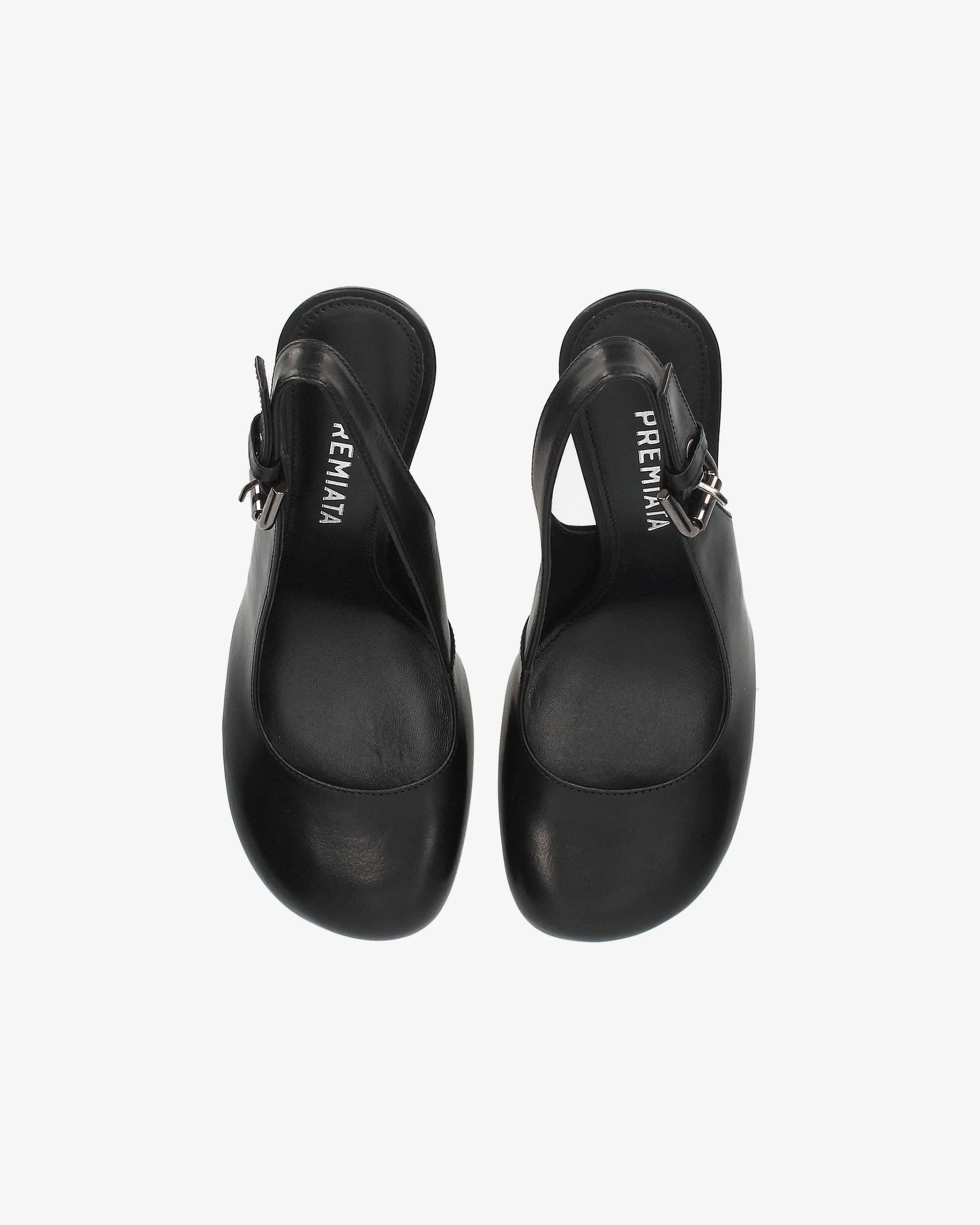Leather slingback pumps - Image 6
