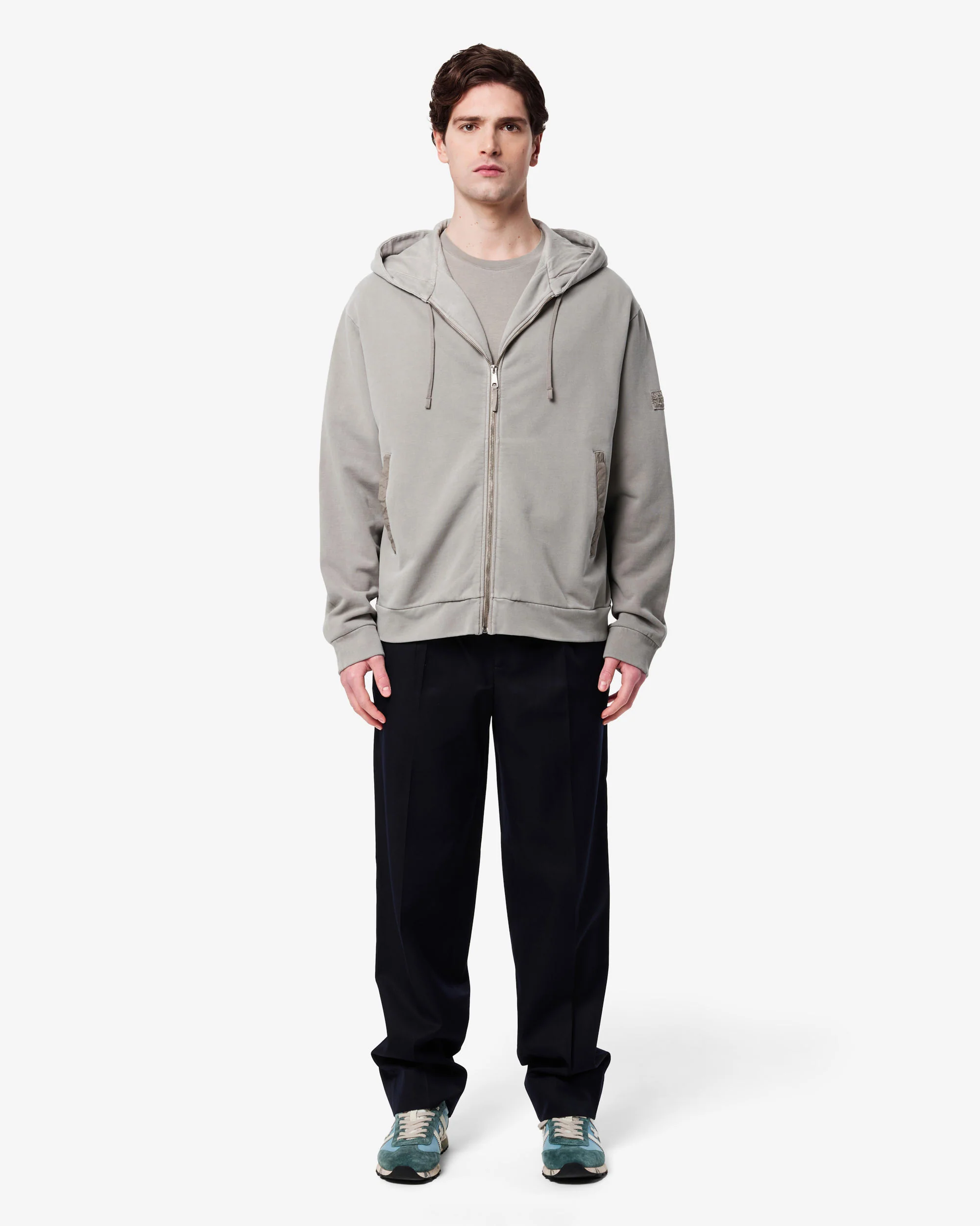 Cotton and nylon hoodie - Image 10