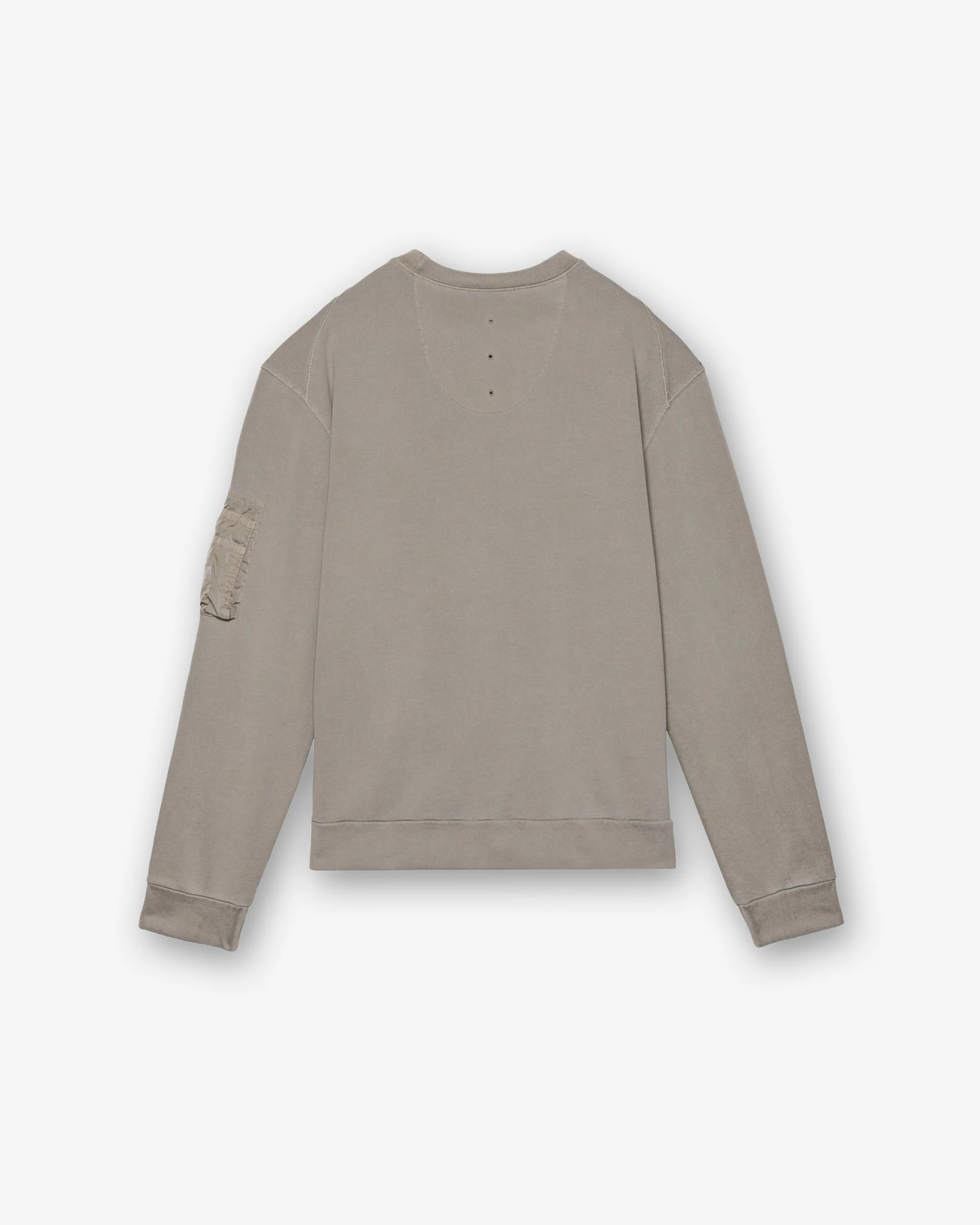 Cotton sweatshirt with nylon detailing - Image 4