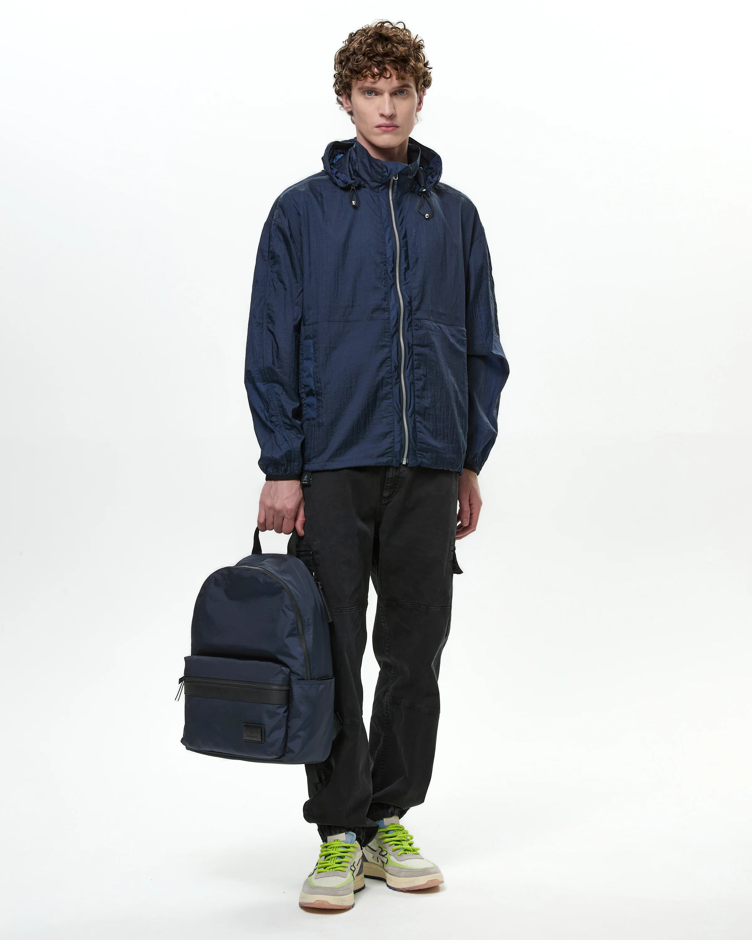 Blue Ripstop Windbreaker Jacket - Image 5