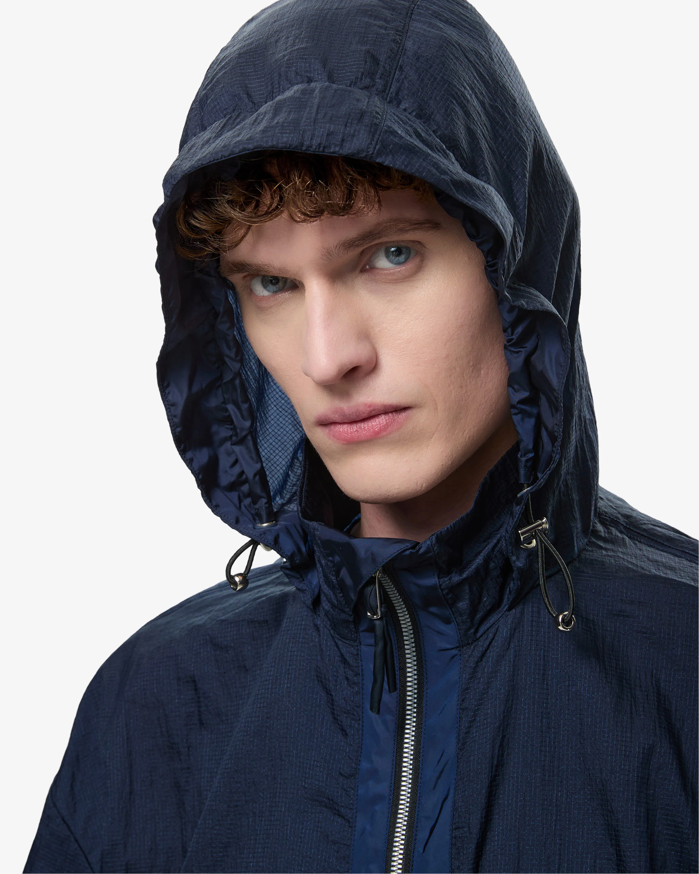 Blue Ripstop Windbreaker Jacket - Image 7