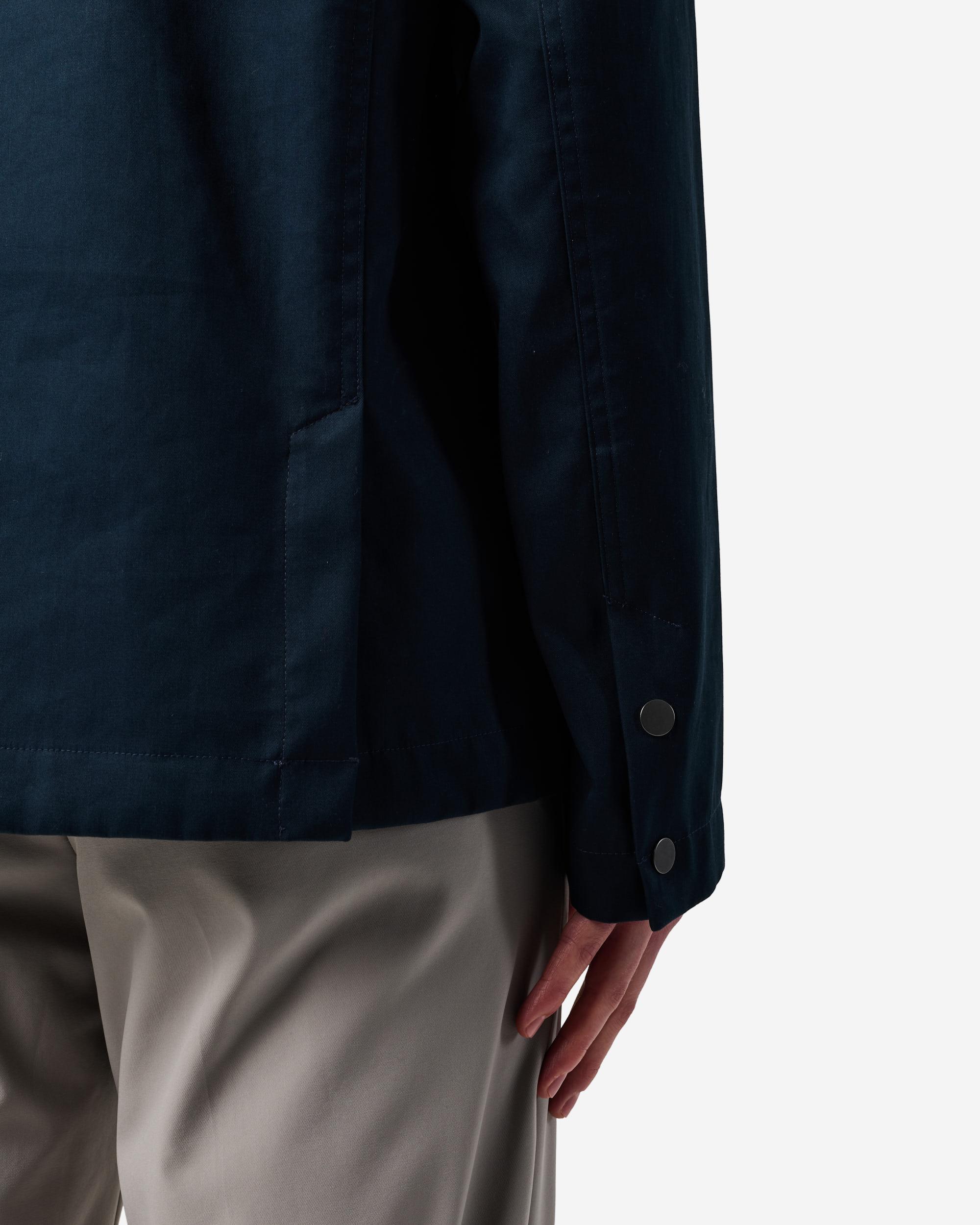 Cotton gabardine shirt jacket - Image 5