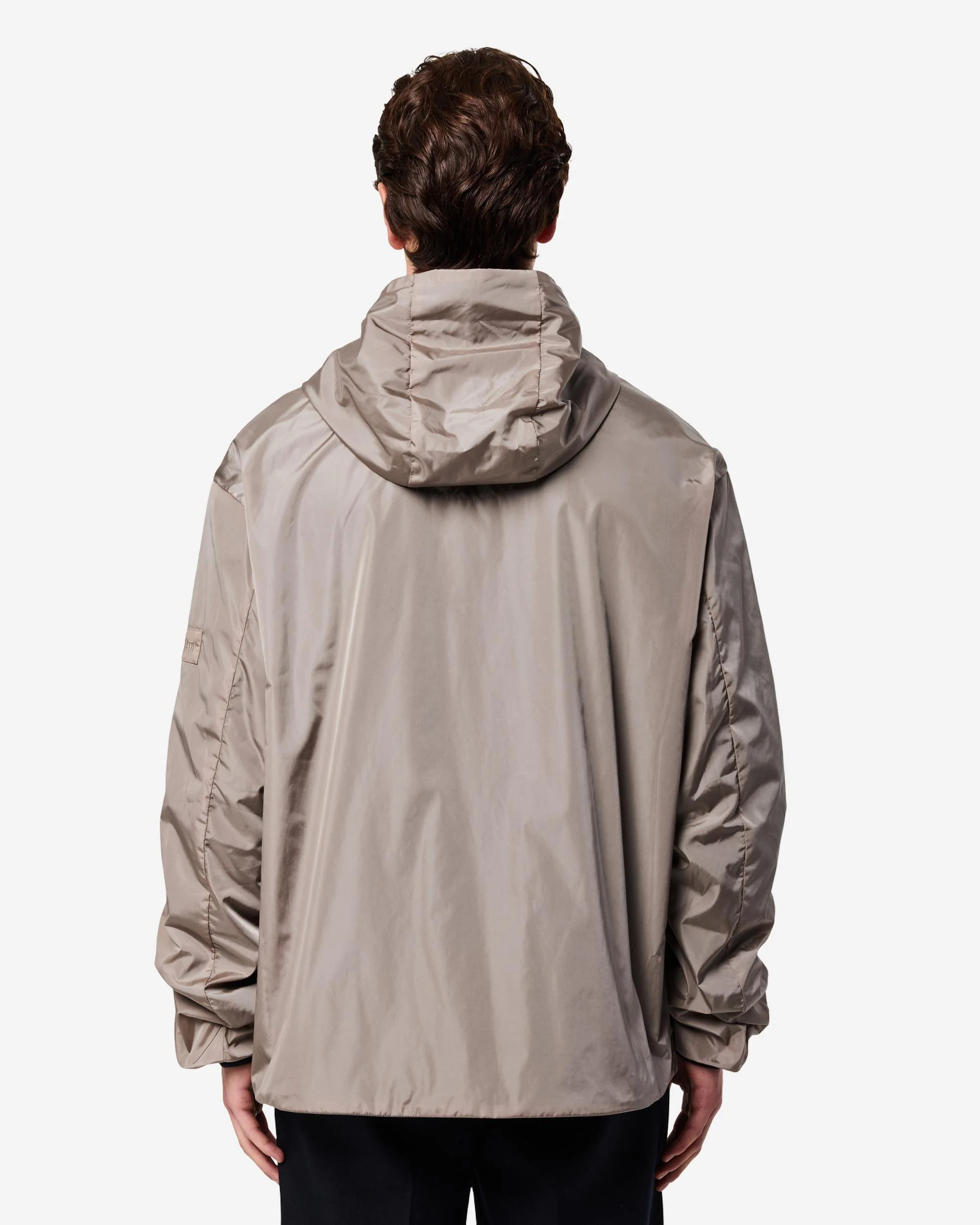 Lightweight nylon hooded jacket - Image 8