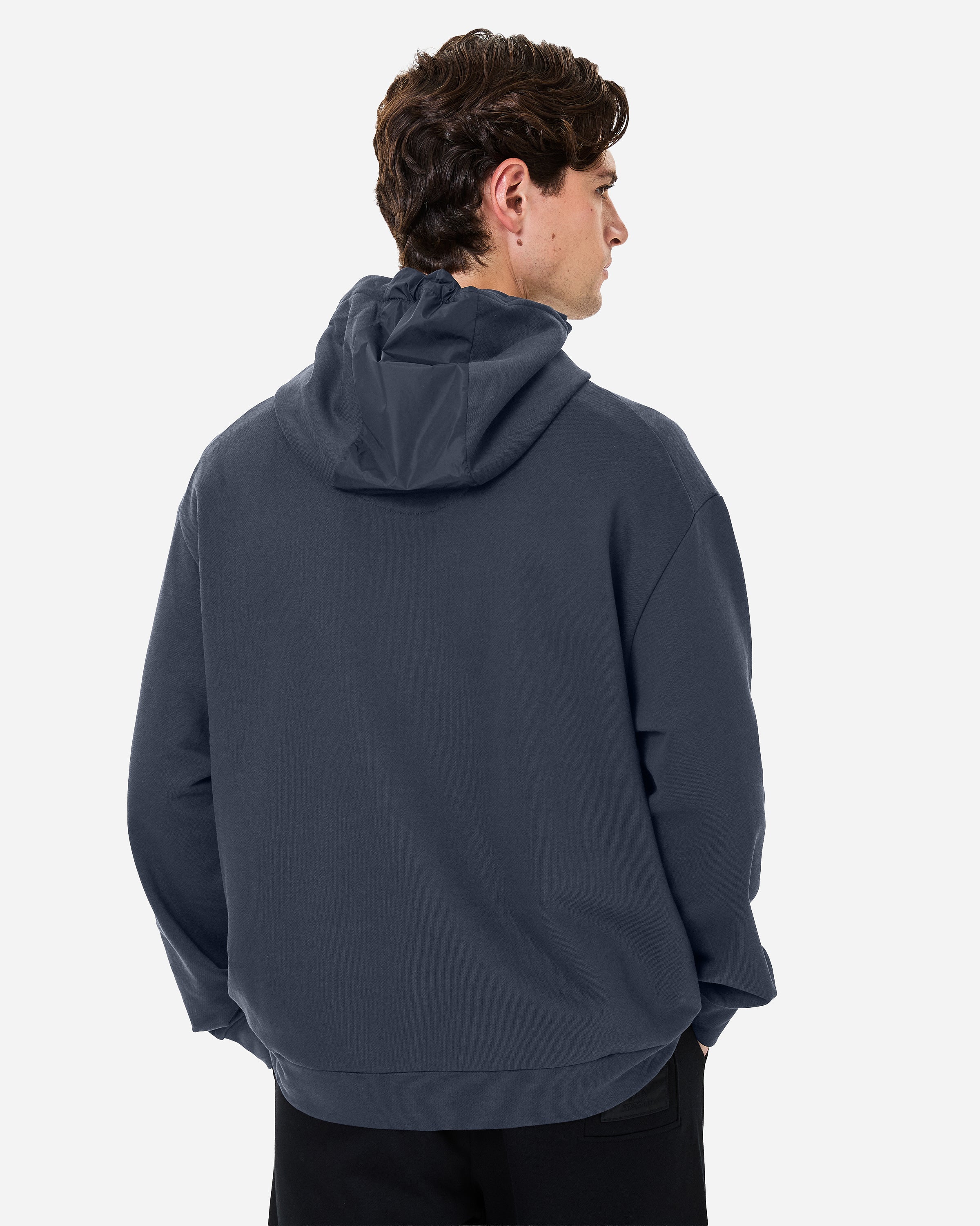 Cotton and nylon hoodie - Image 4
