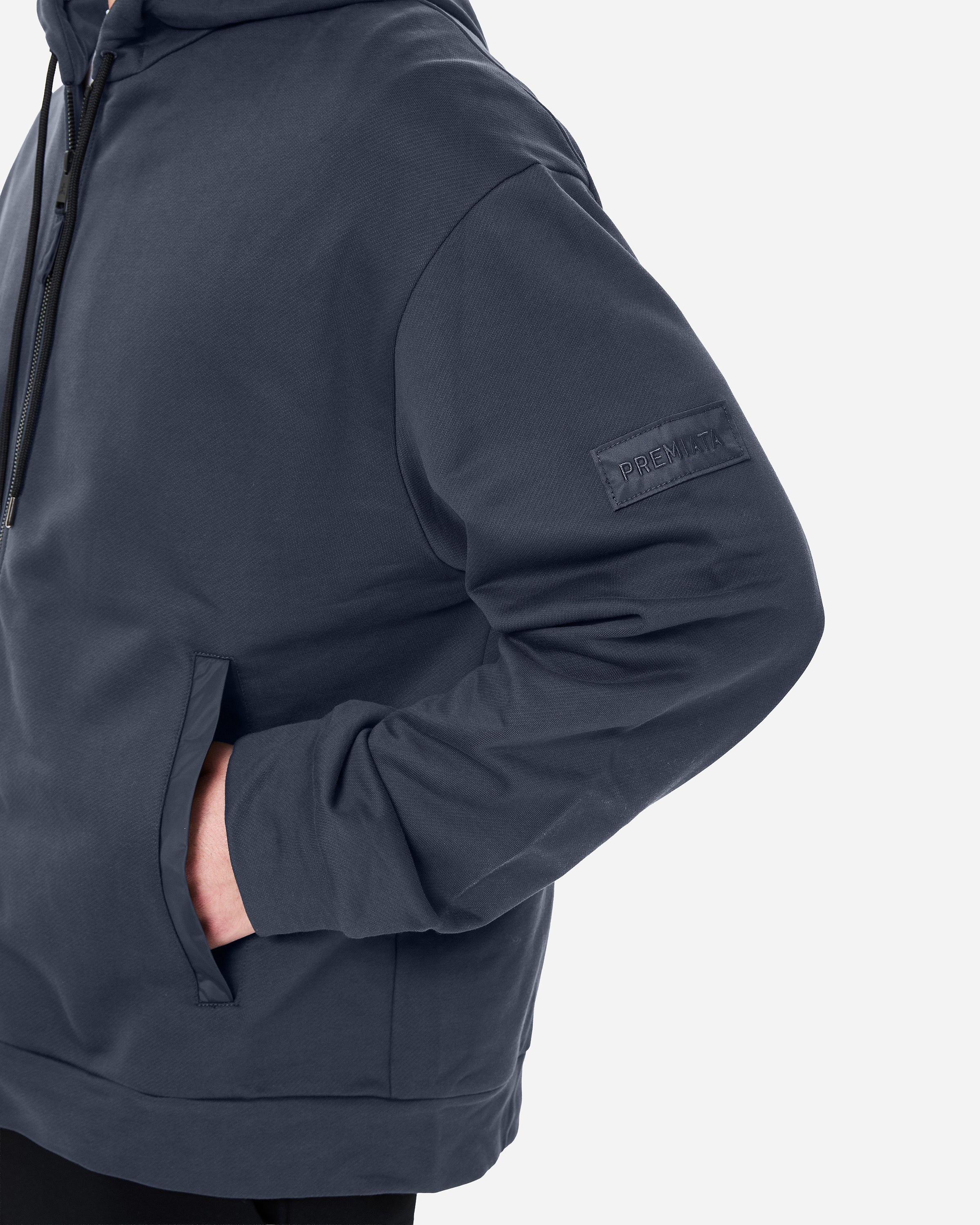 Cotton and nylon hoodie - Image 6