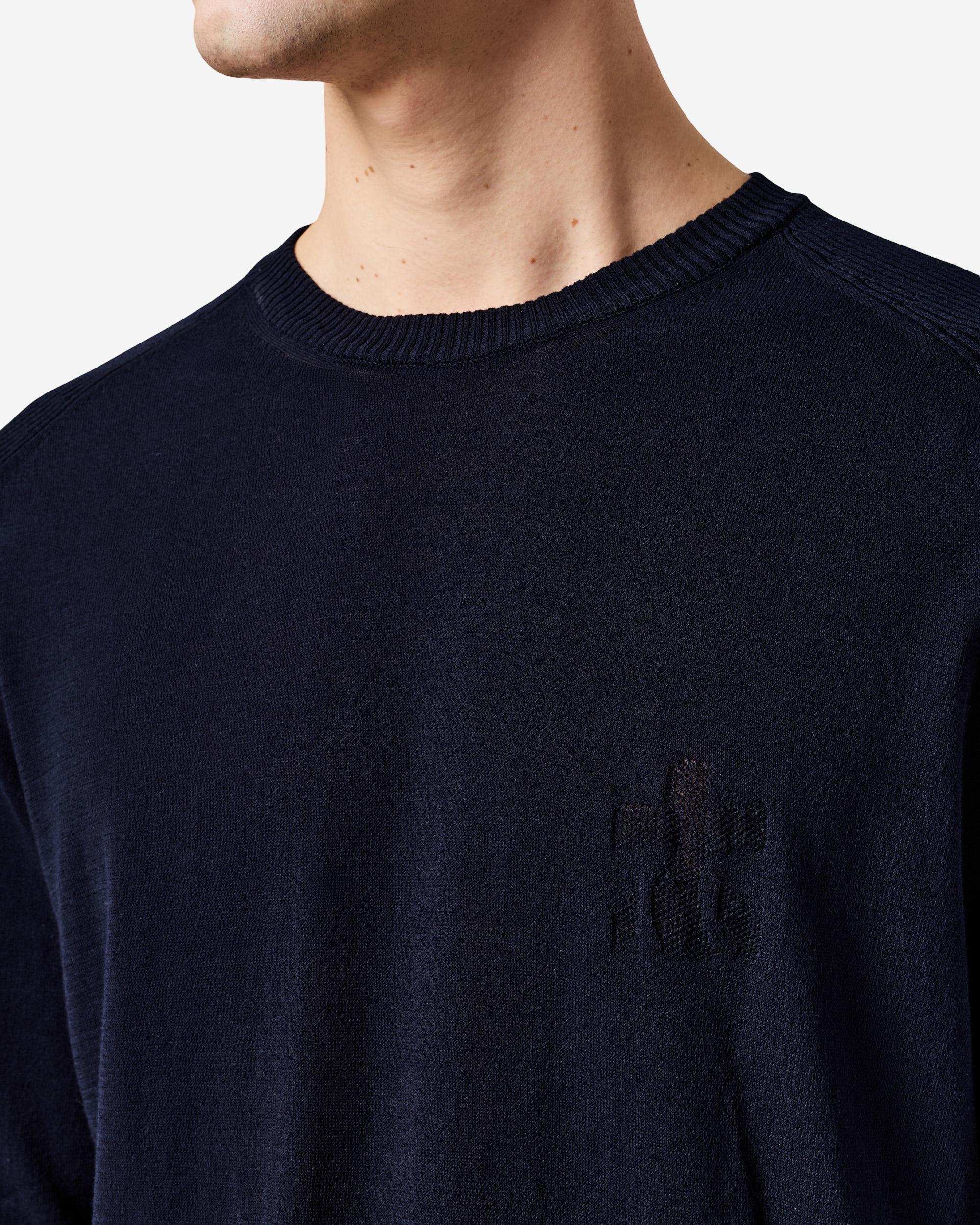 Cotton crew neck sweater - Image 5