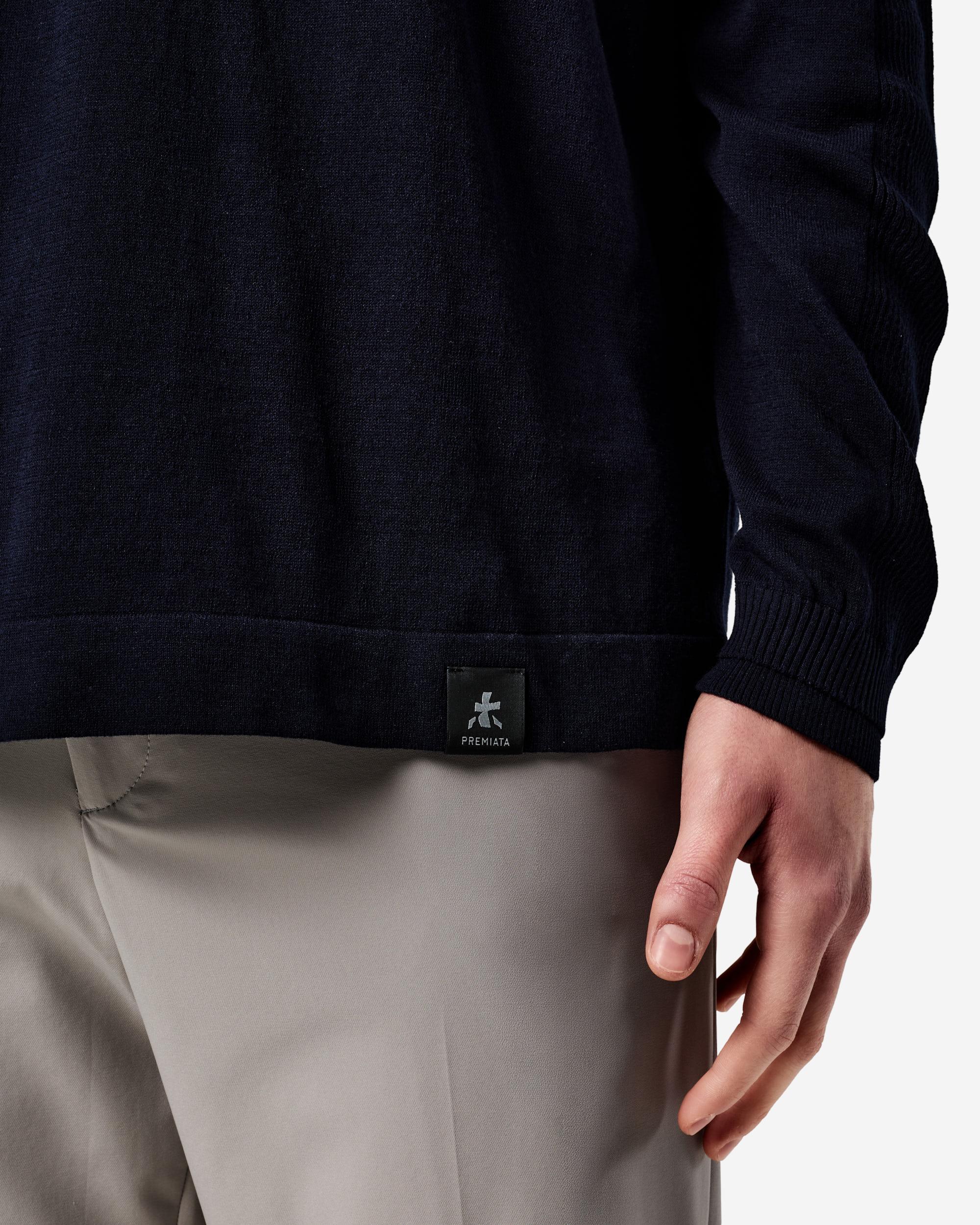 Cotton crew neck sweater - Image 6