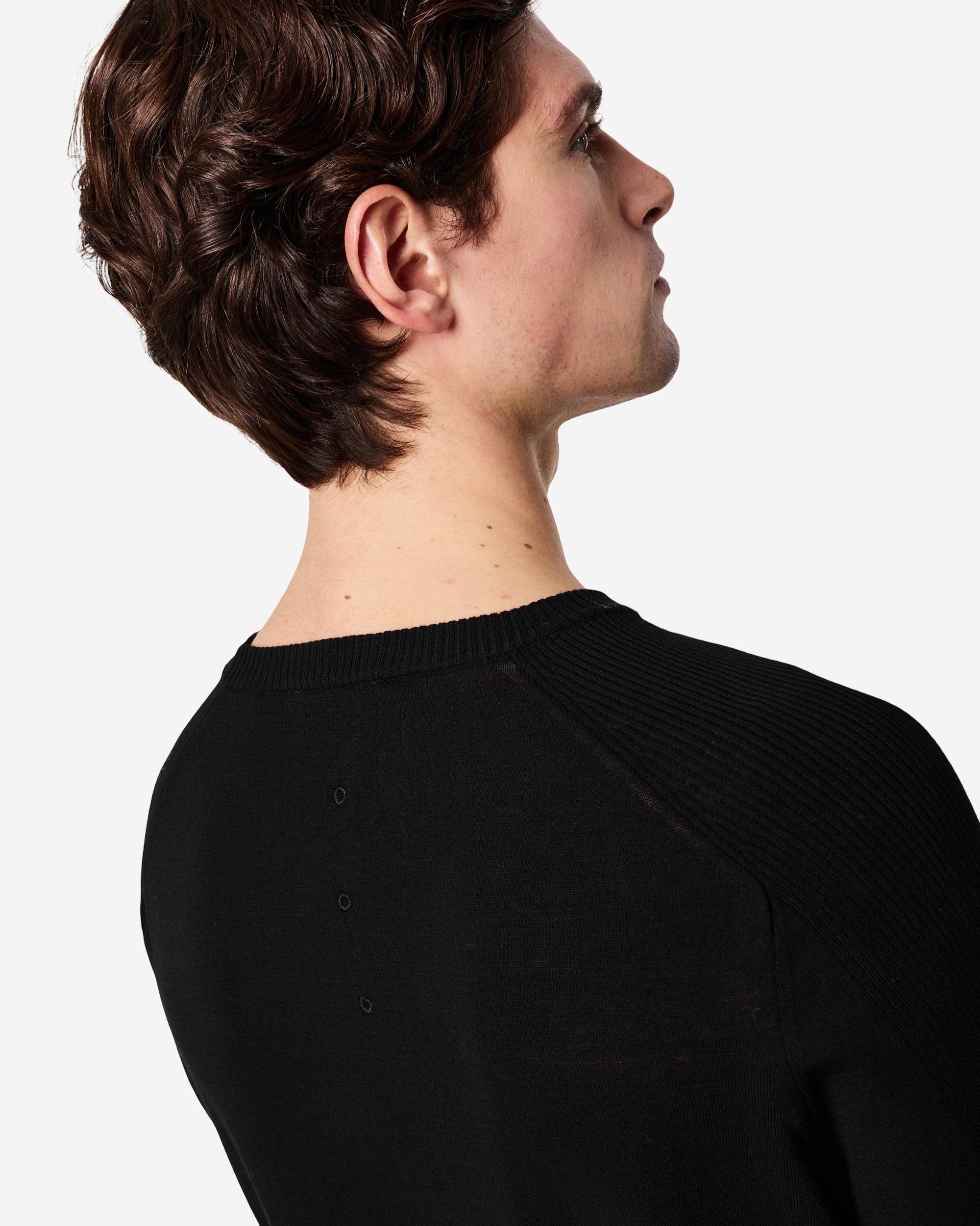 Cotton crew neck sweater - Image 4