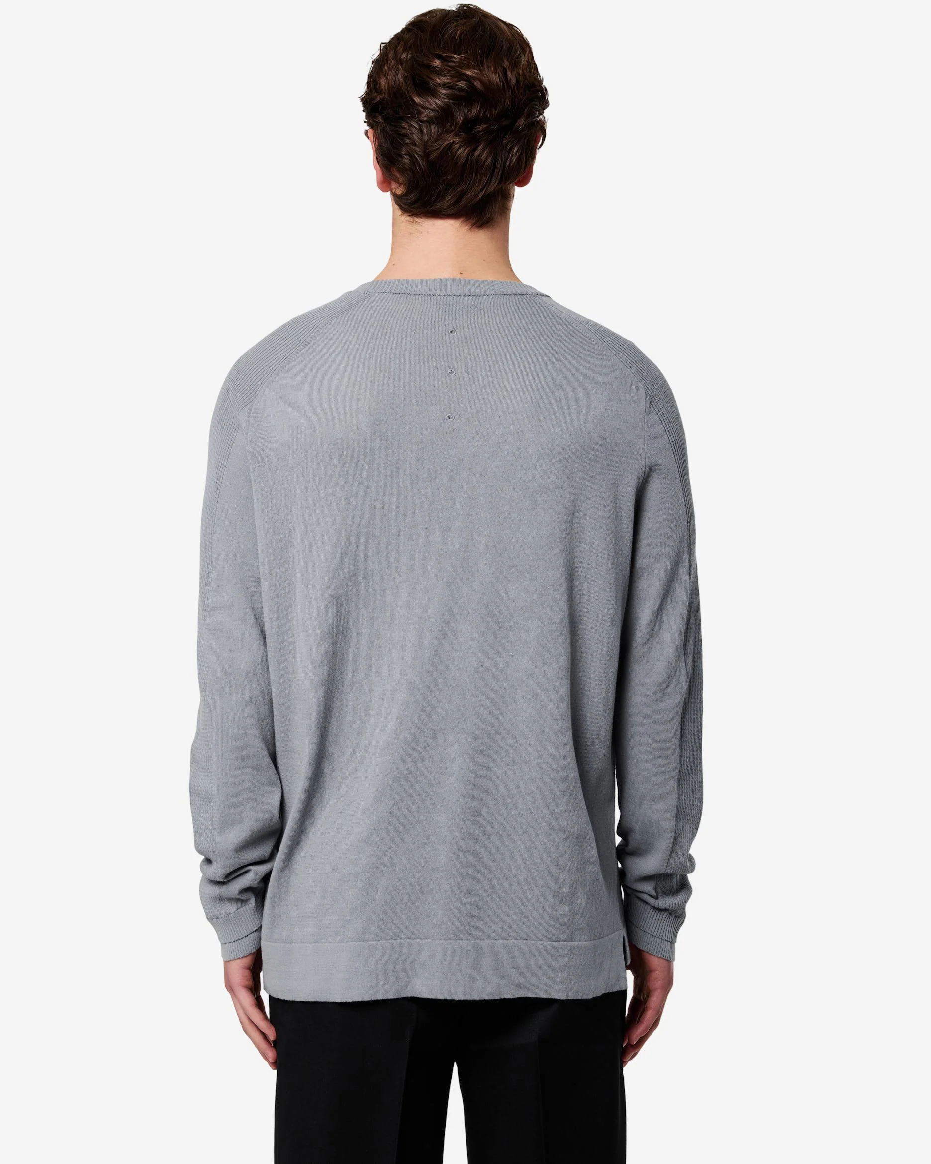 Cotton crew neck sweater - Image 4