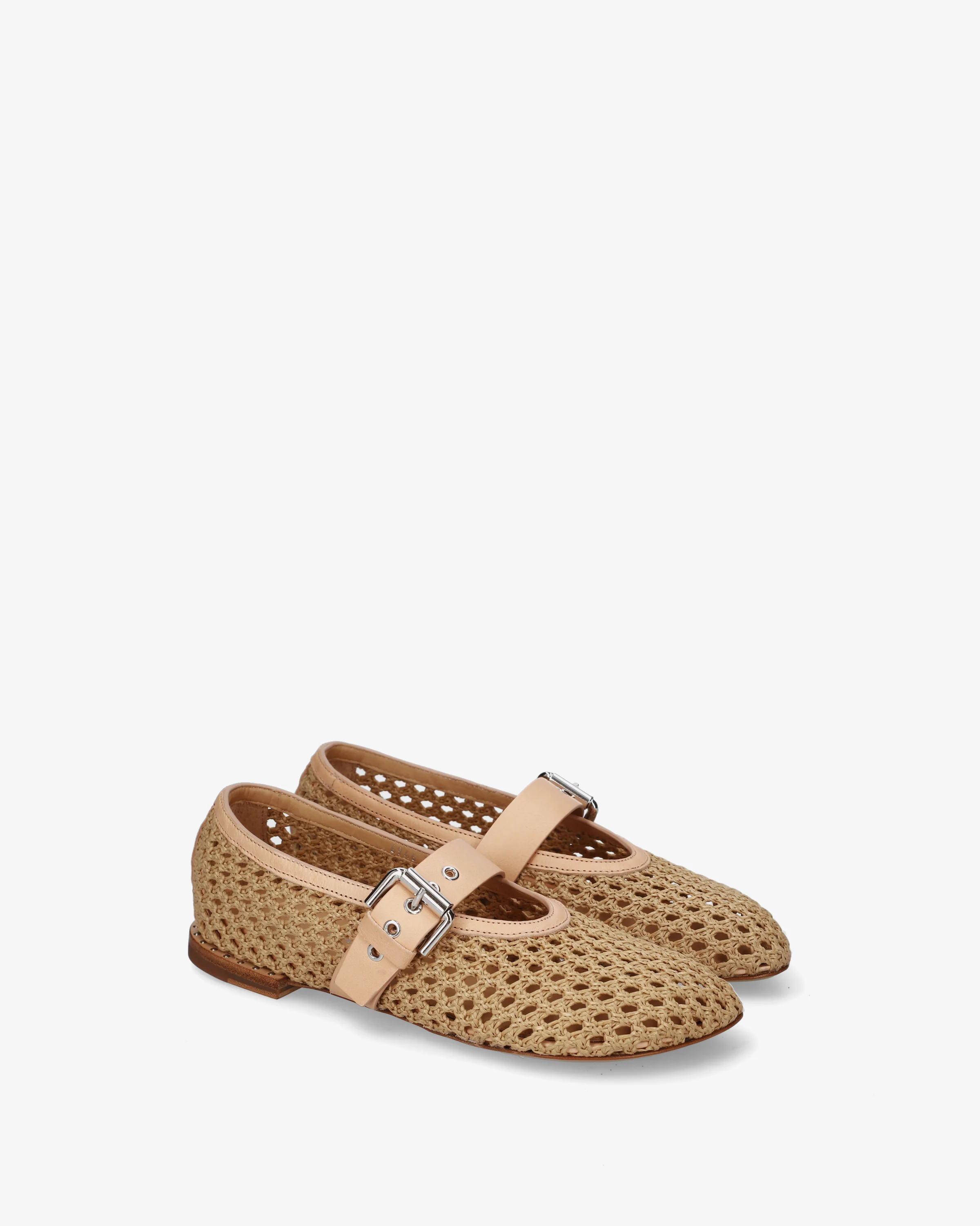 Mary Janes in rafia - Image 2