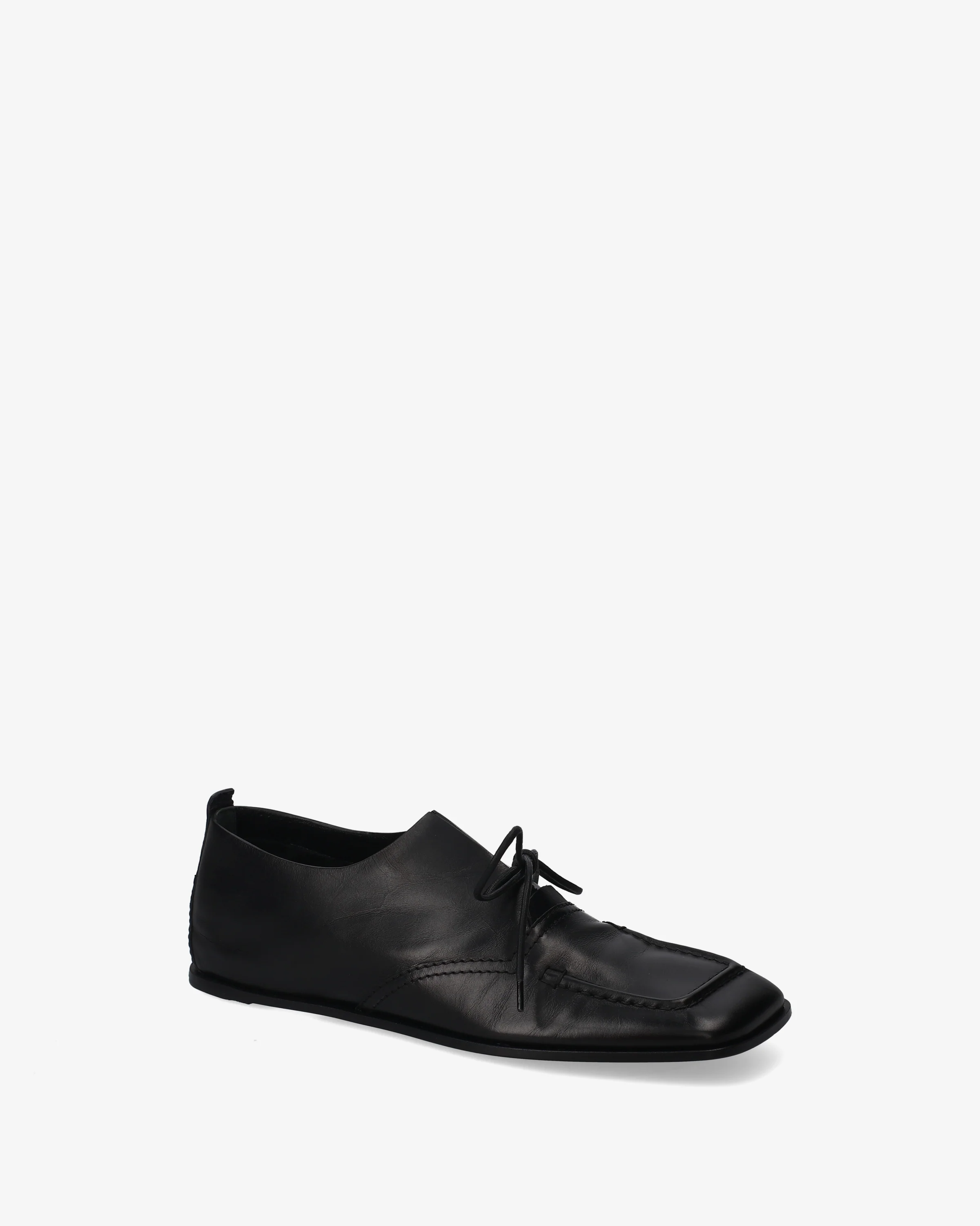 Minimalist leather loafers - Image 3