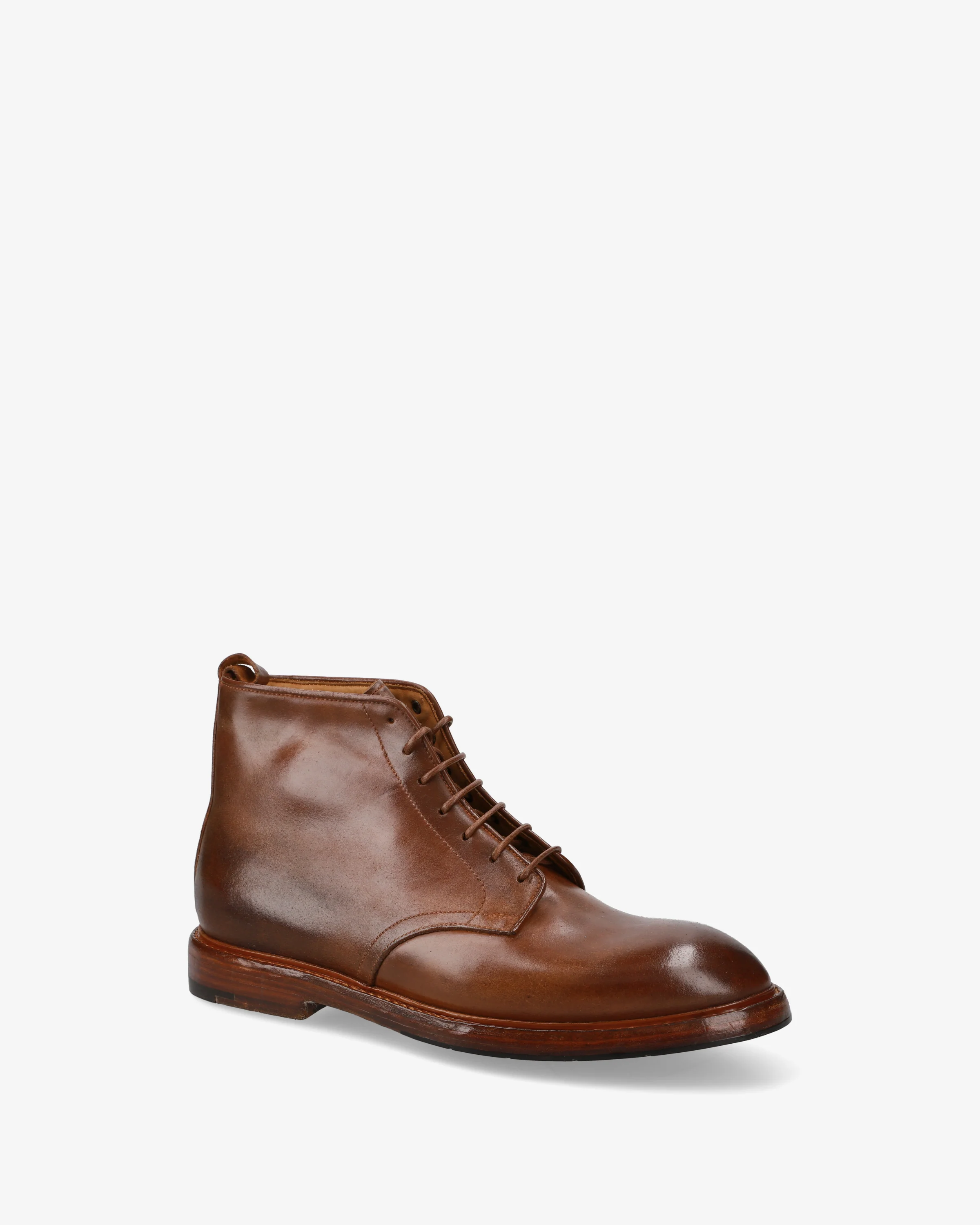 Ankle boots in Cordovan Brown - Image 3