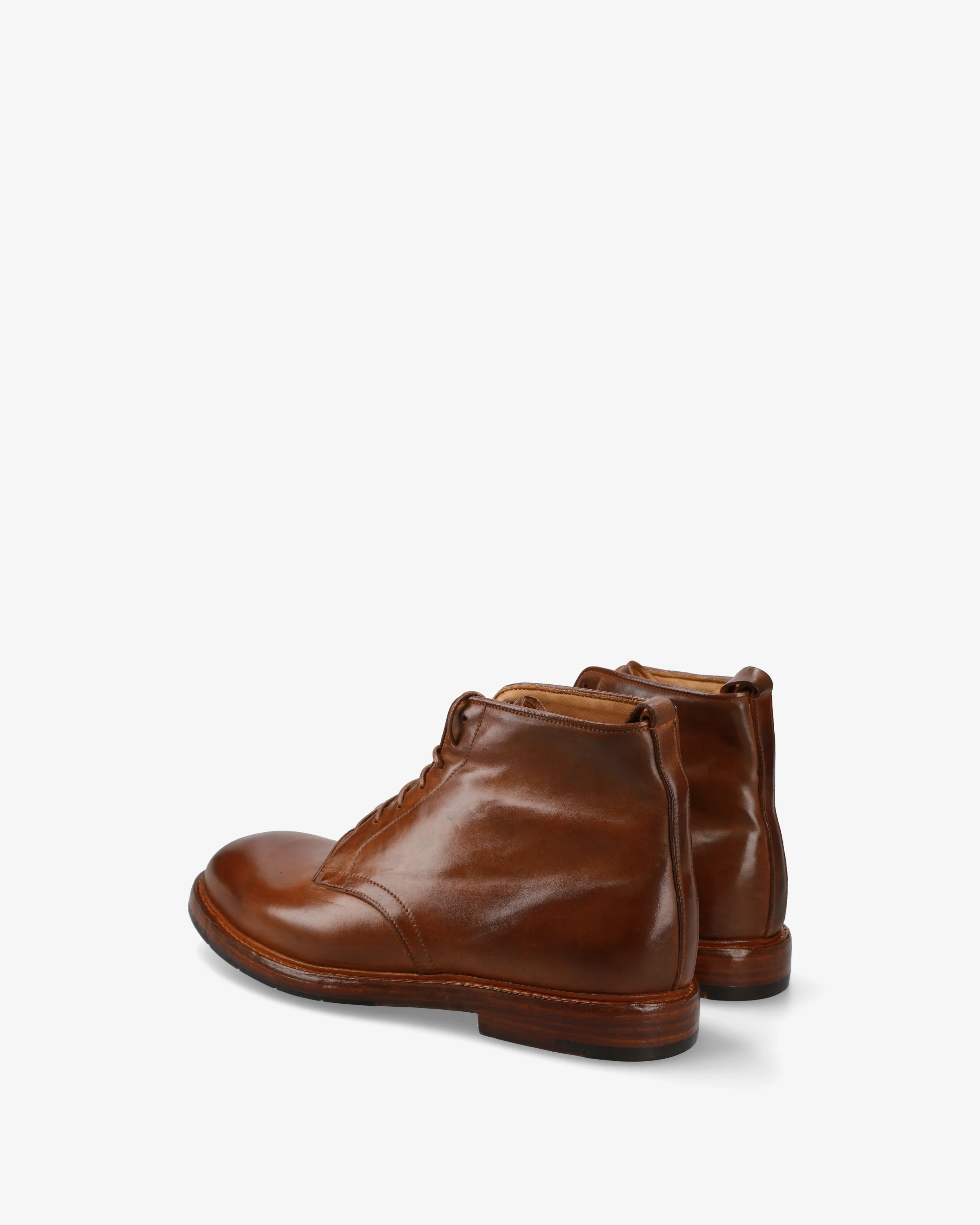 Ankle boots in Cordovan Brown - Image 5