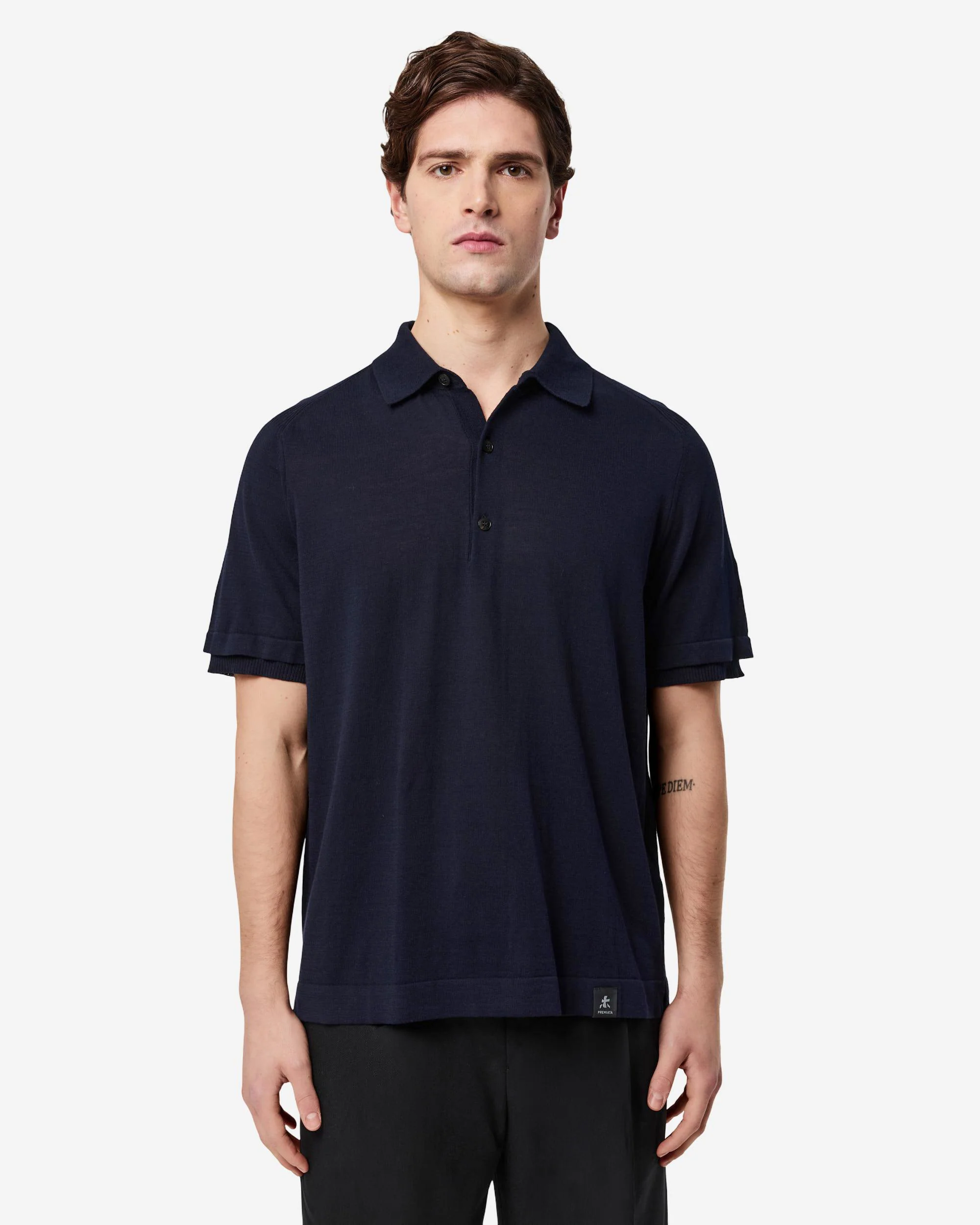 Knitted polo shirt - Image 2