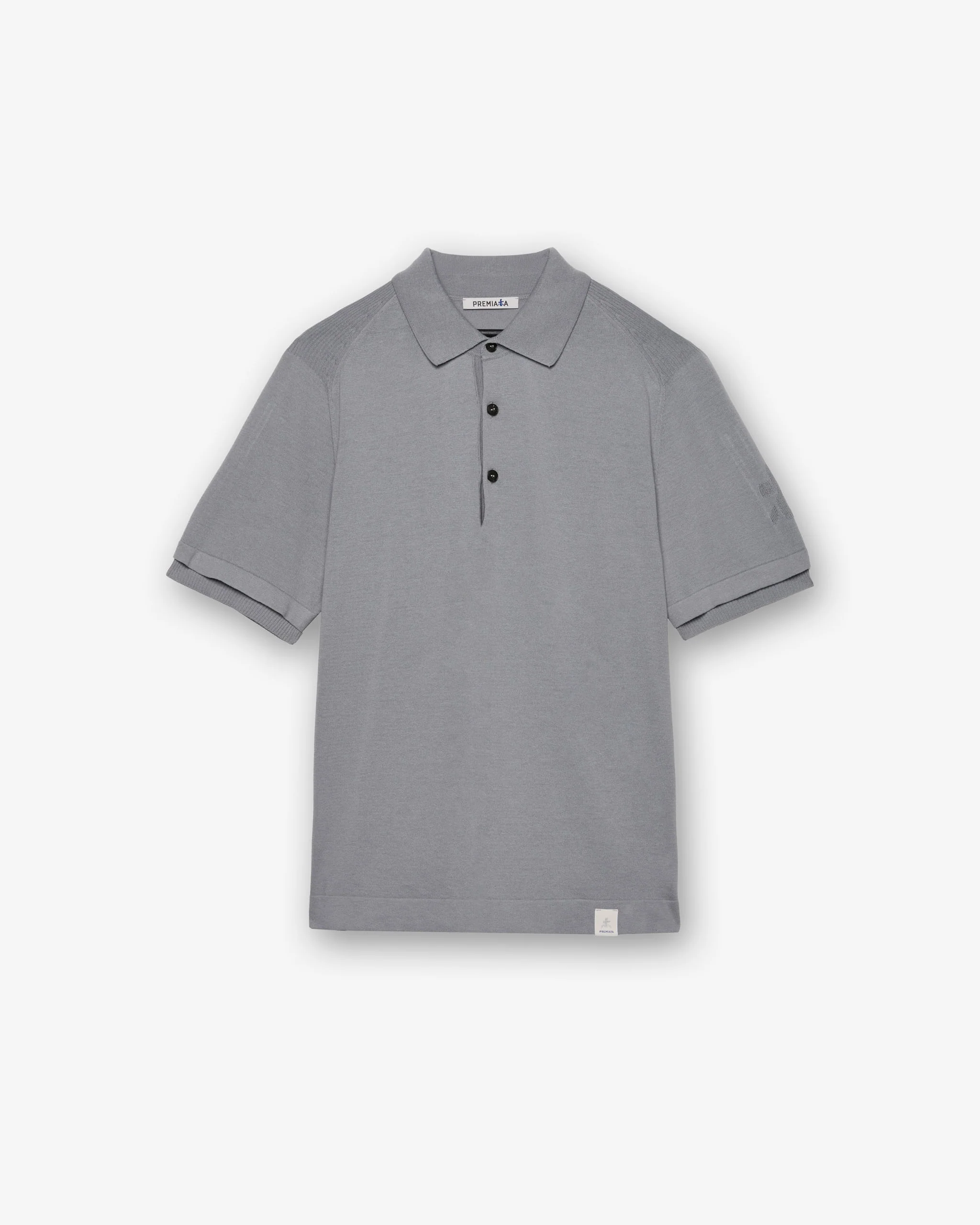 Knitted polo shirt