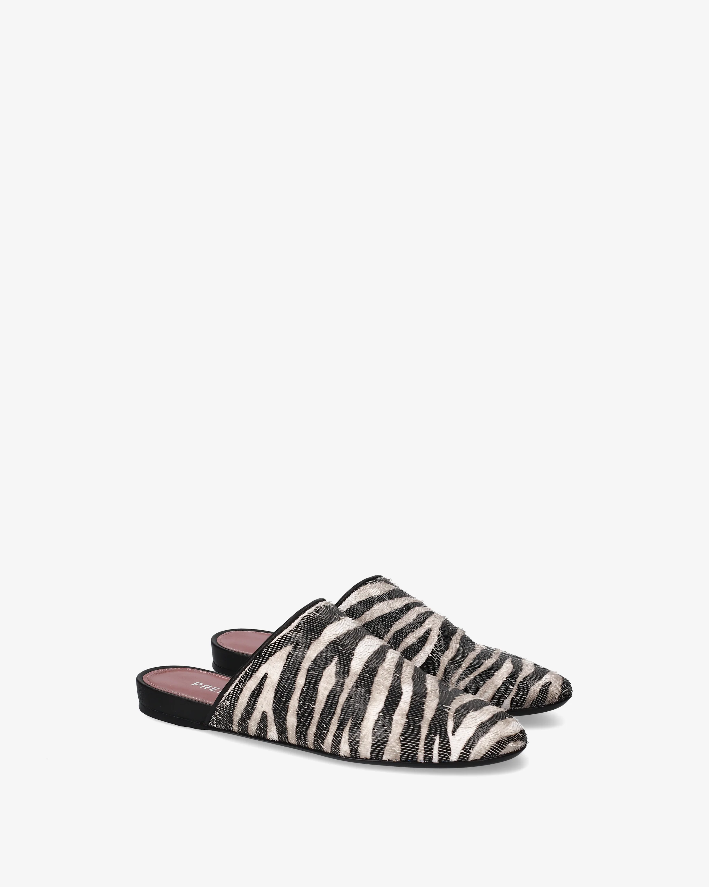 Printed leather sabot - Image 2