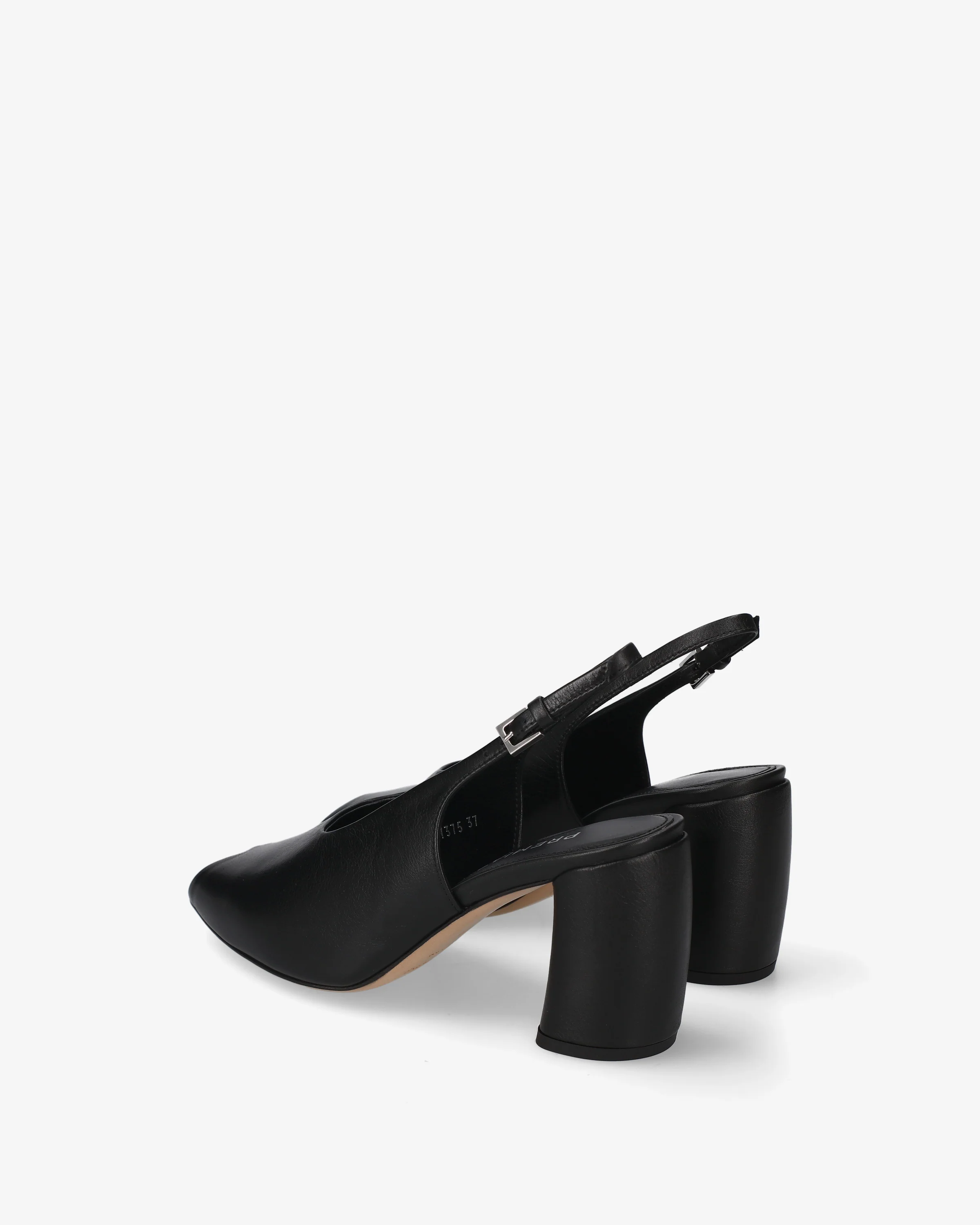 Leather sandals with heels - Image 5