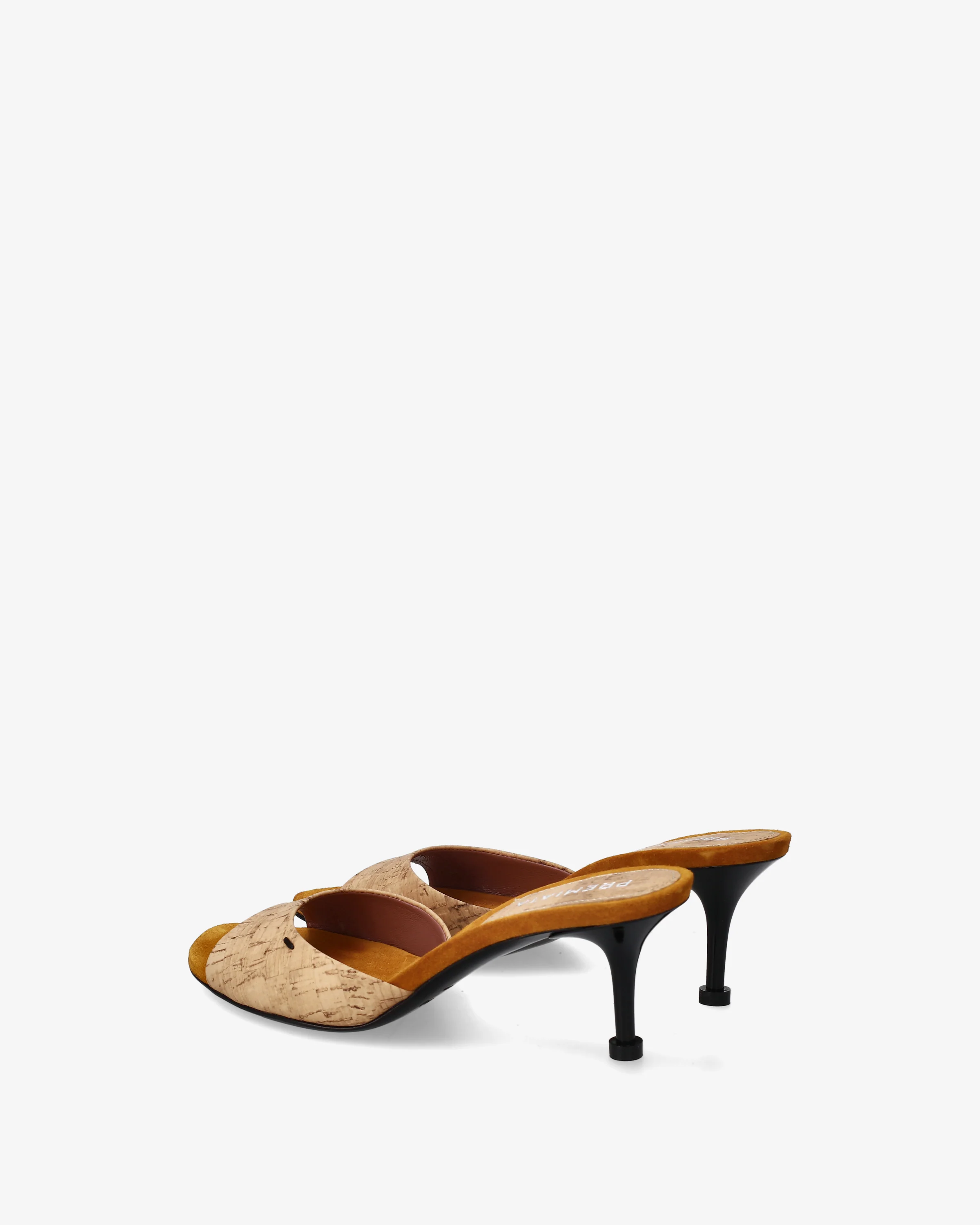 Leather sandals with suede effect - Image 5