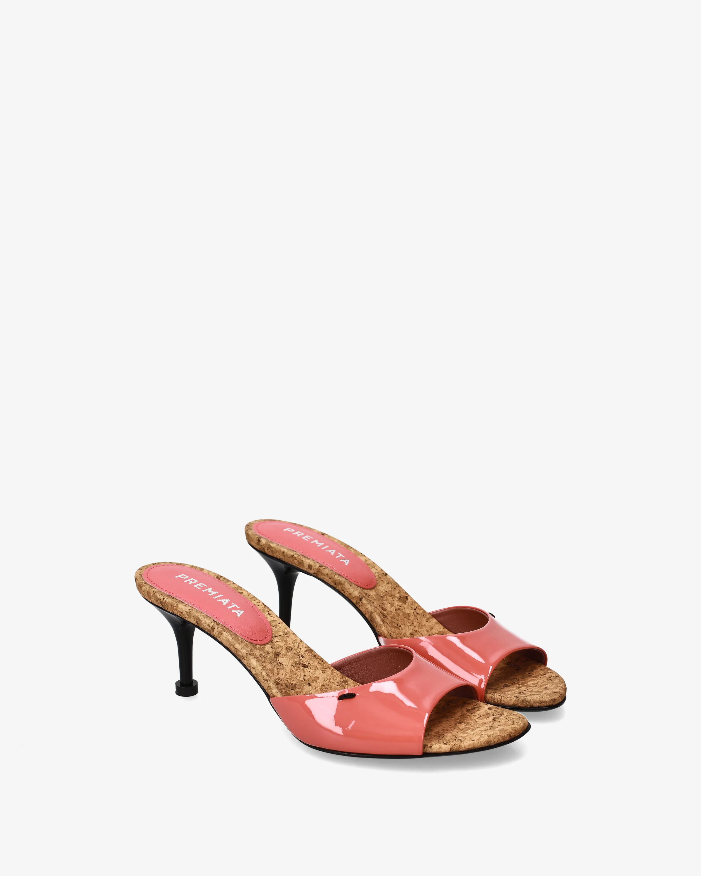 Sandals in suede and patent leather - Image 2