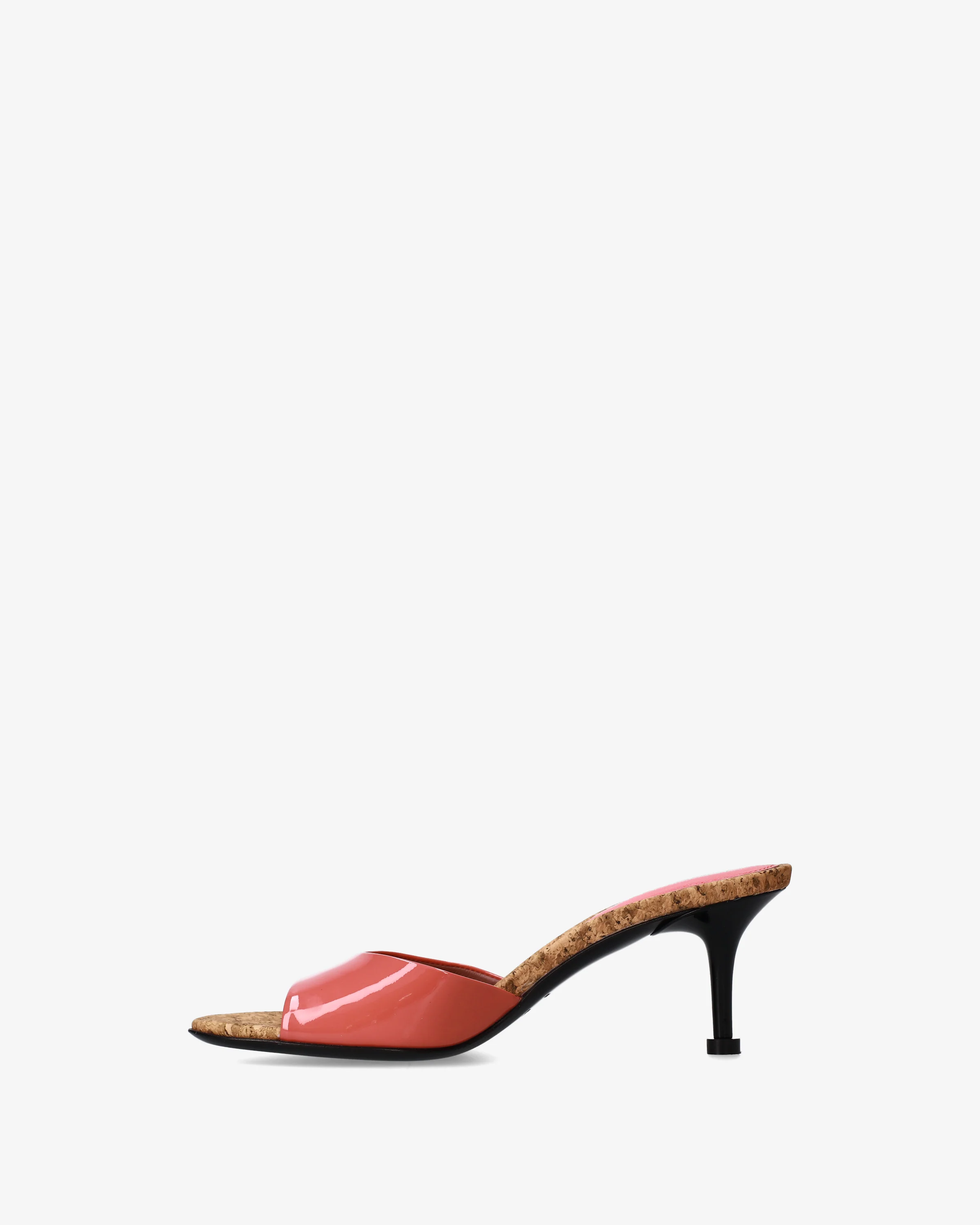 Sandals in suede and patent leather - Image 4