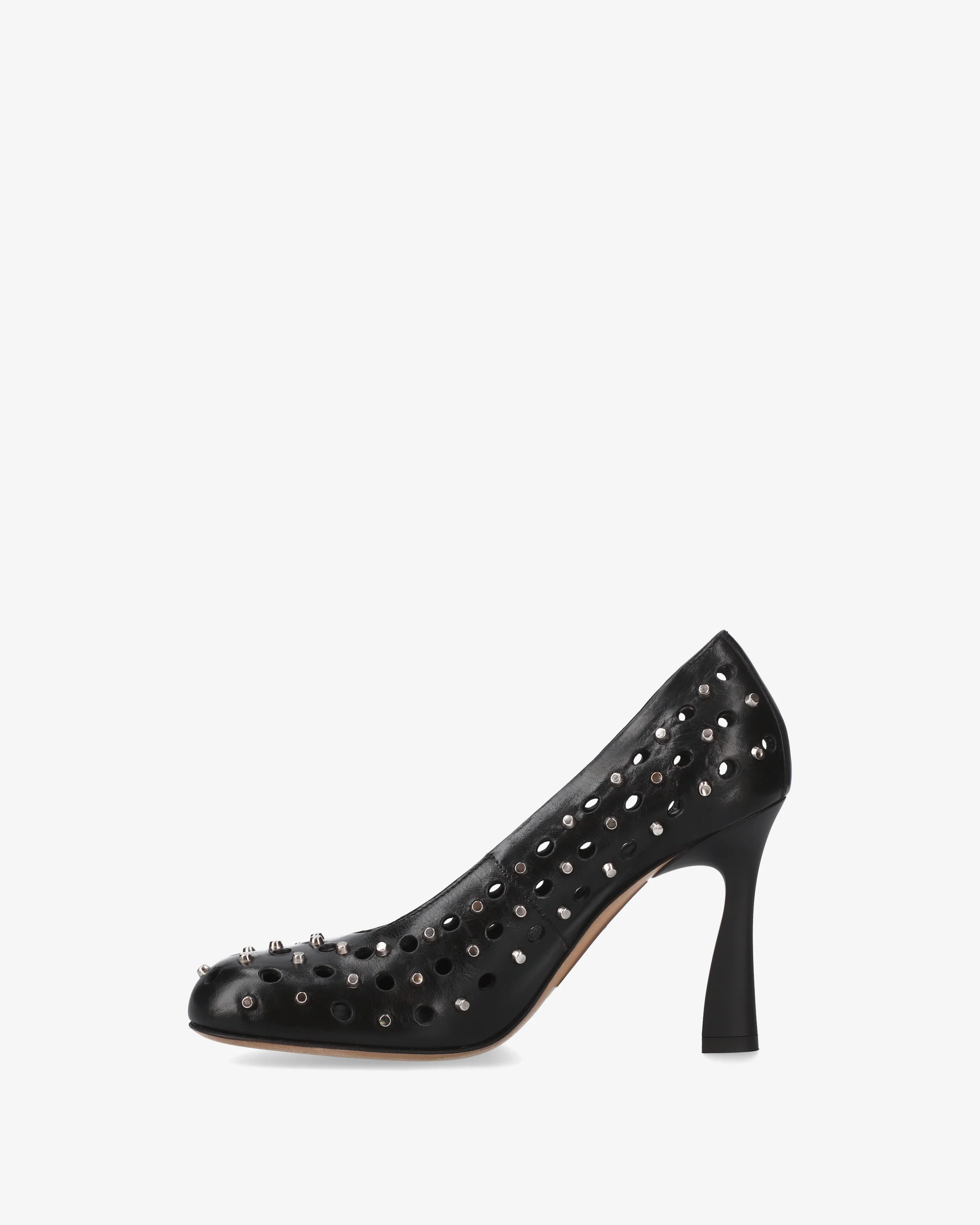 Studded calfskin pumps - Image 3