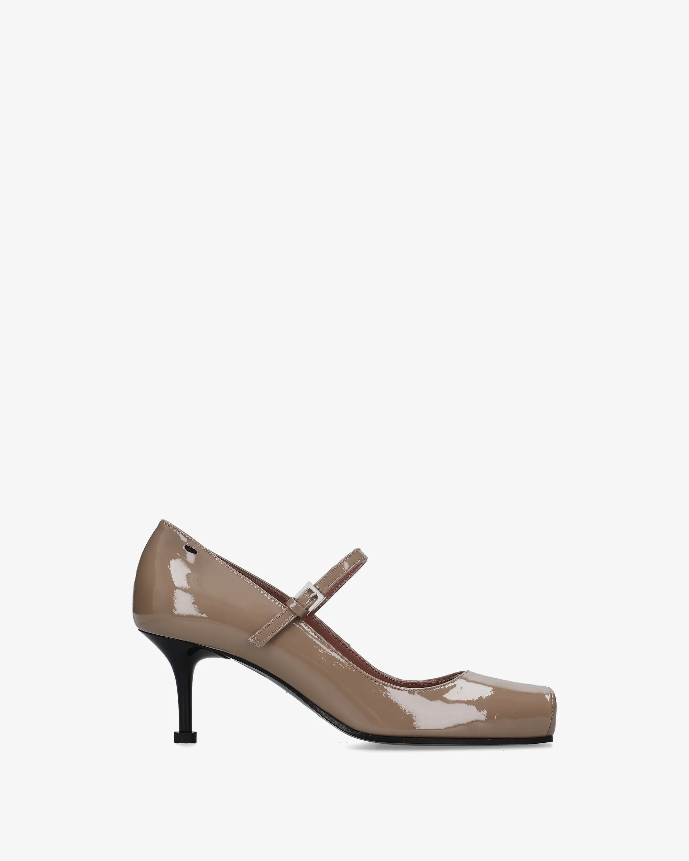 Taupe Leather Shoes