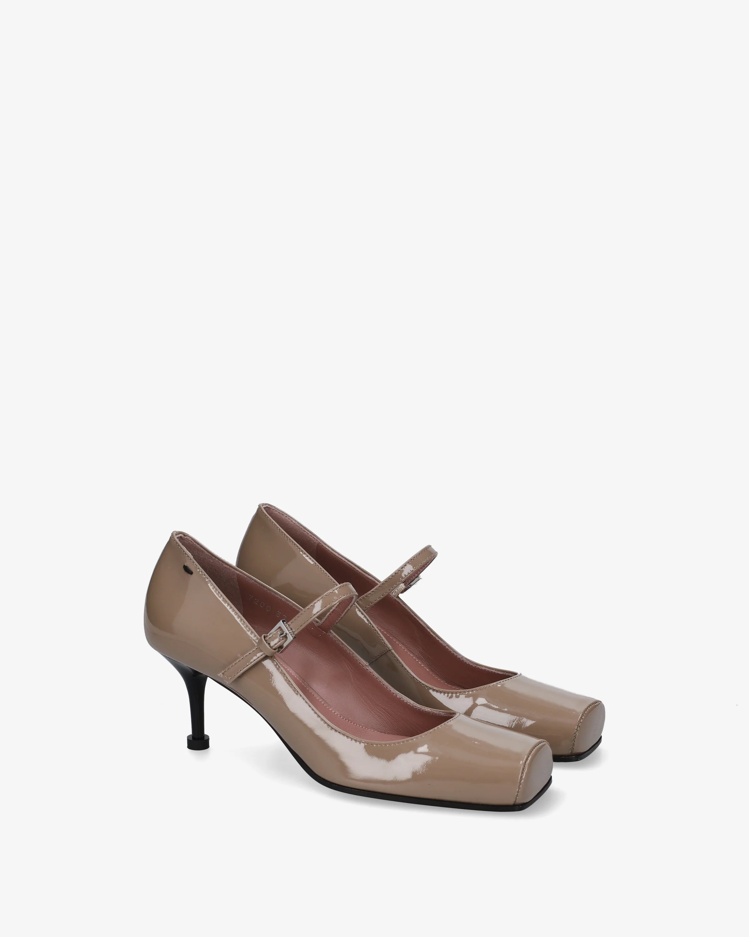 Taupe Leather Shoes - Image 2