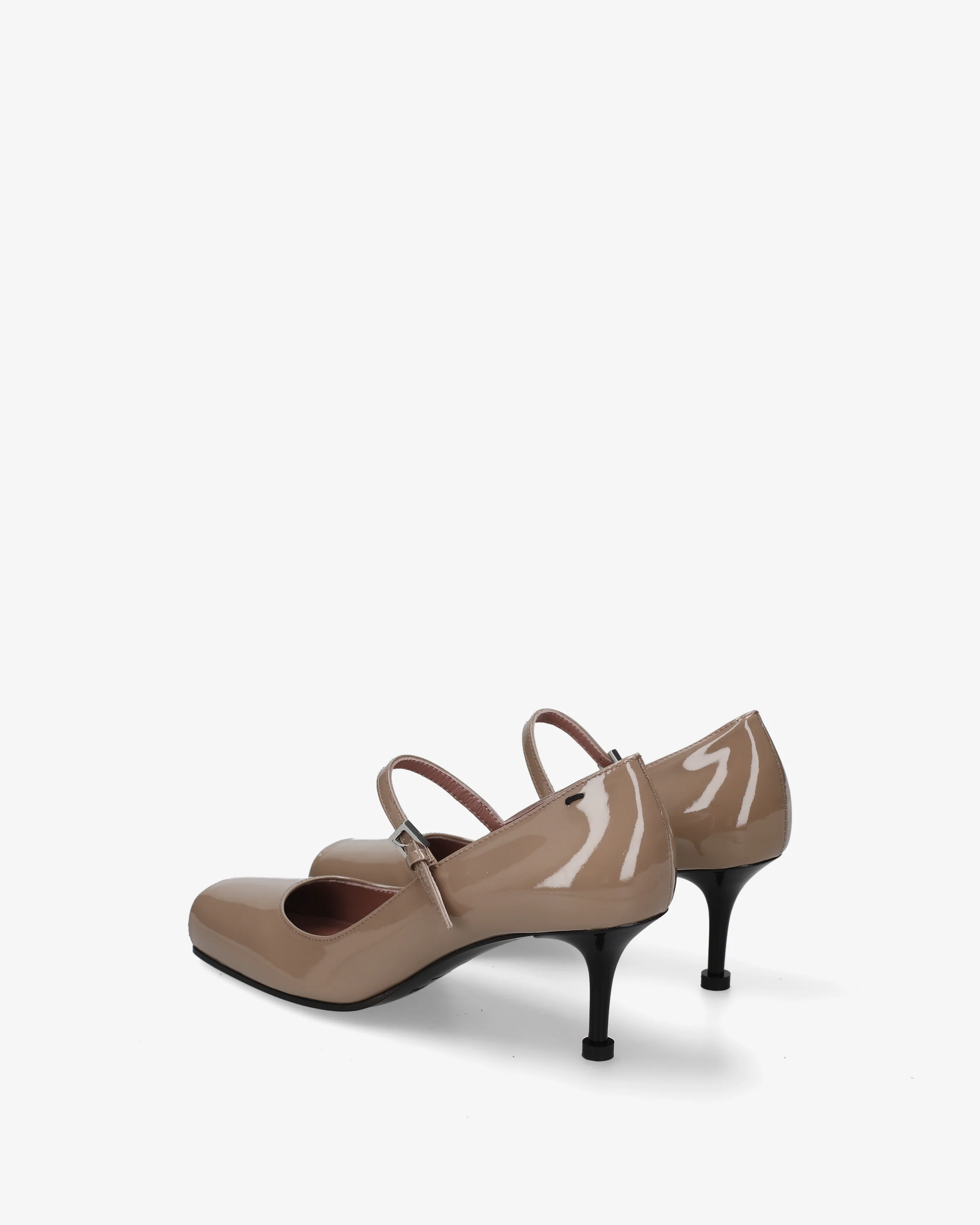 Taupe Leather Shoes - Image 5