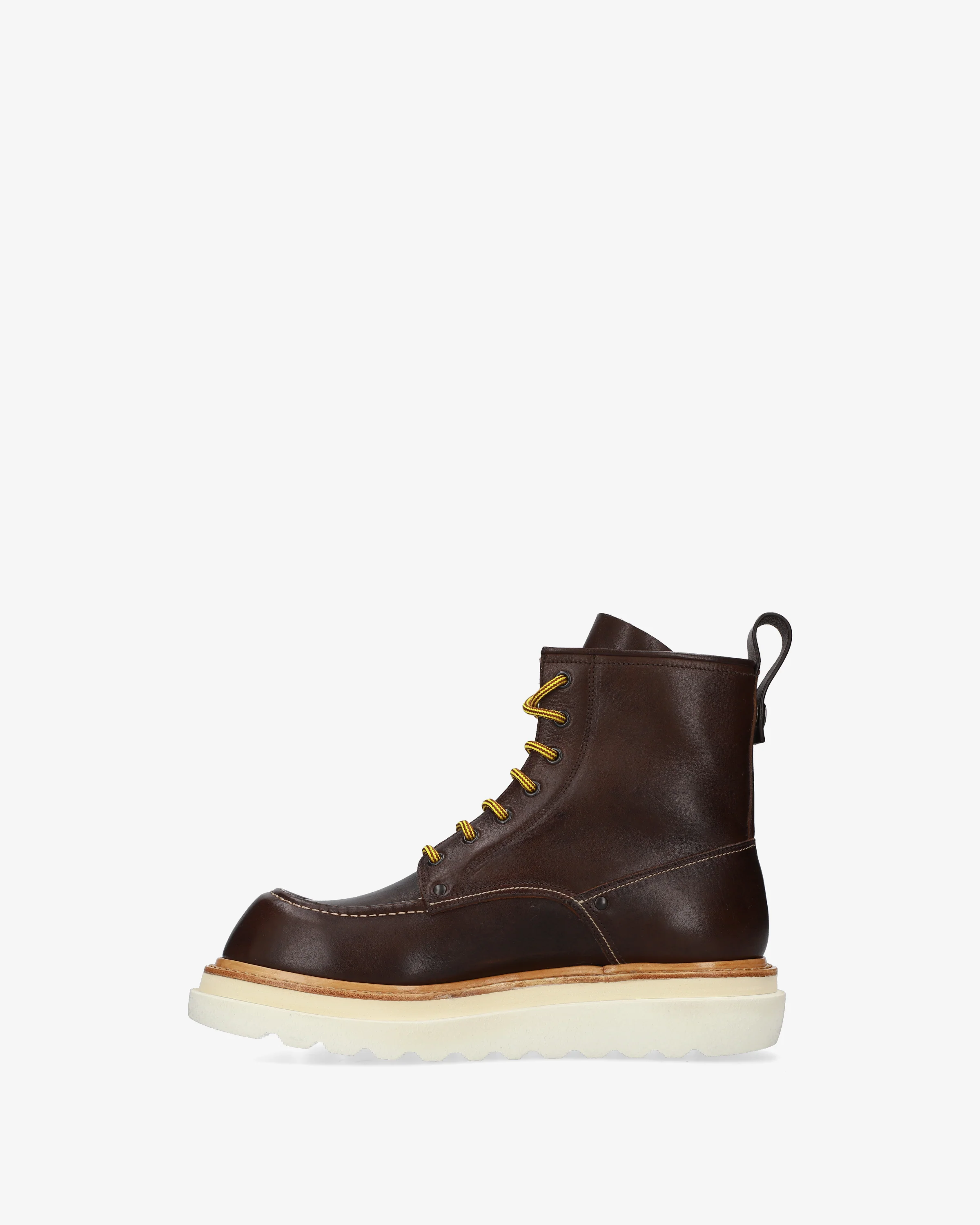 Lace-up leather ankle boots - Image 3