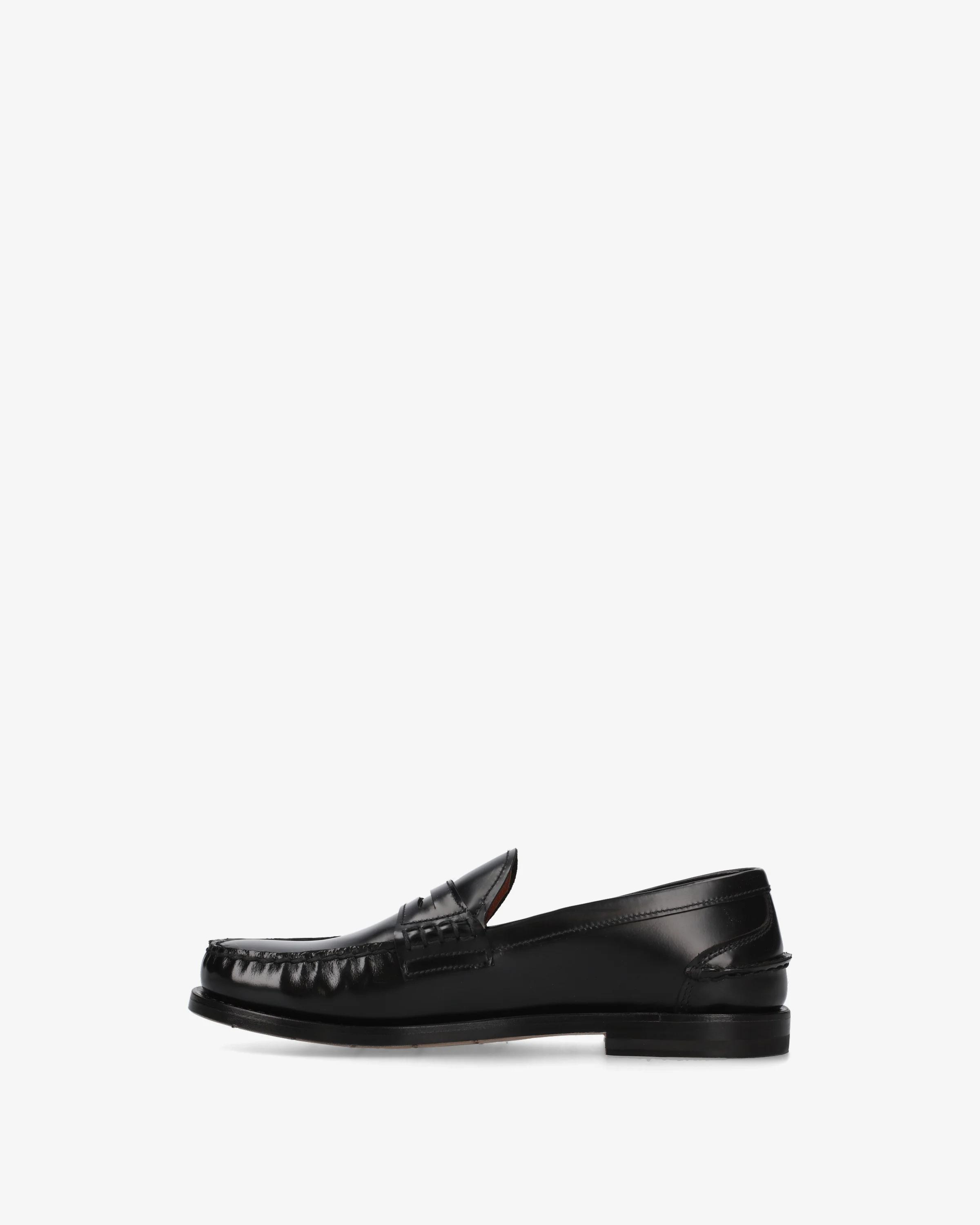 Trendy Black Loafers - Image 3