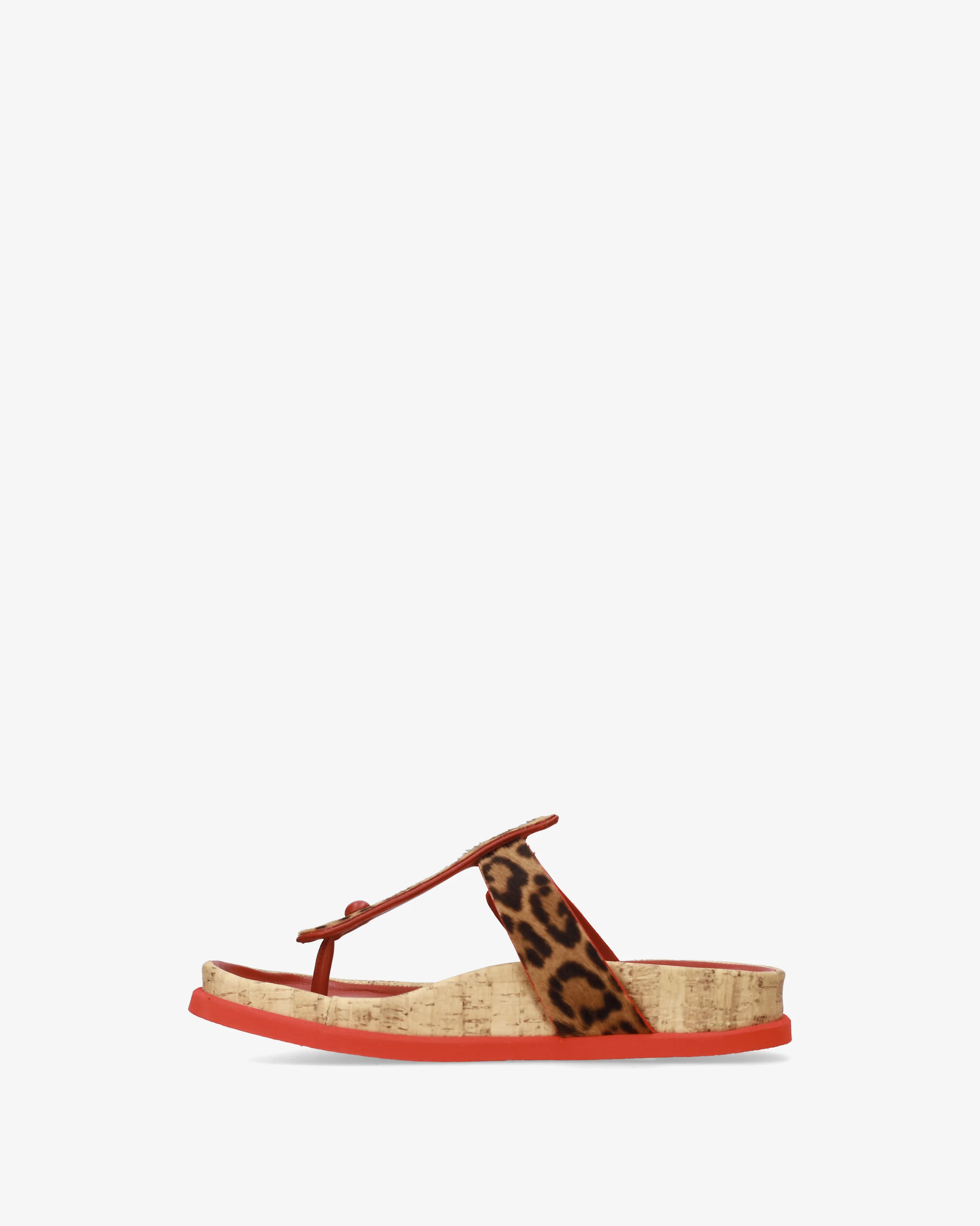 Ponyhide thong sandals - Image 3