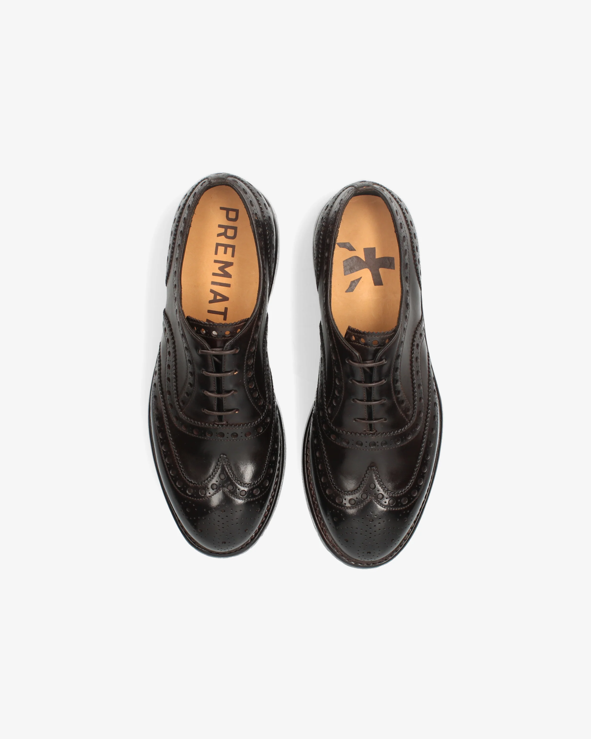 Black Leather Laced Shoes - Image 6