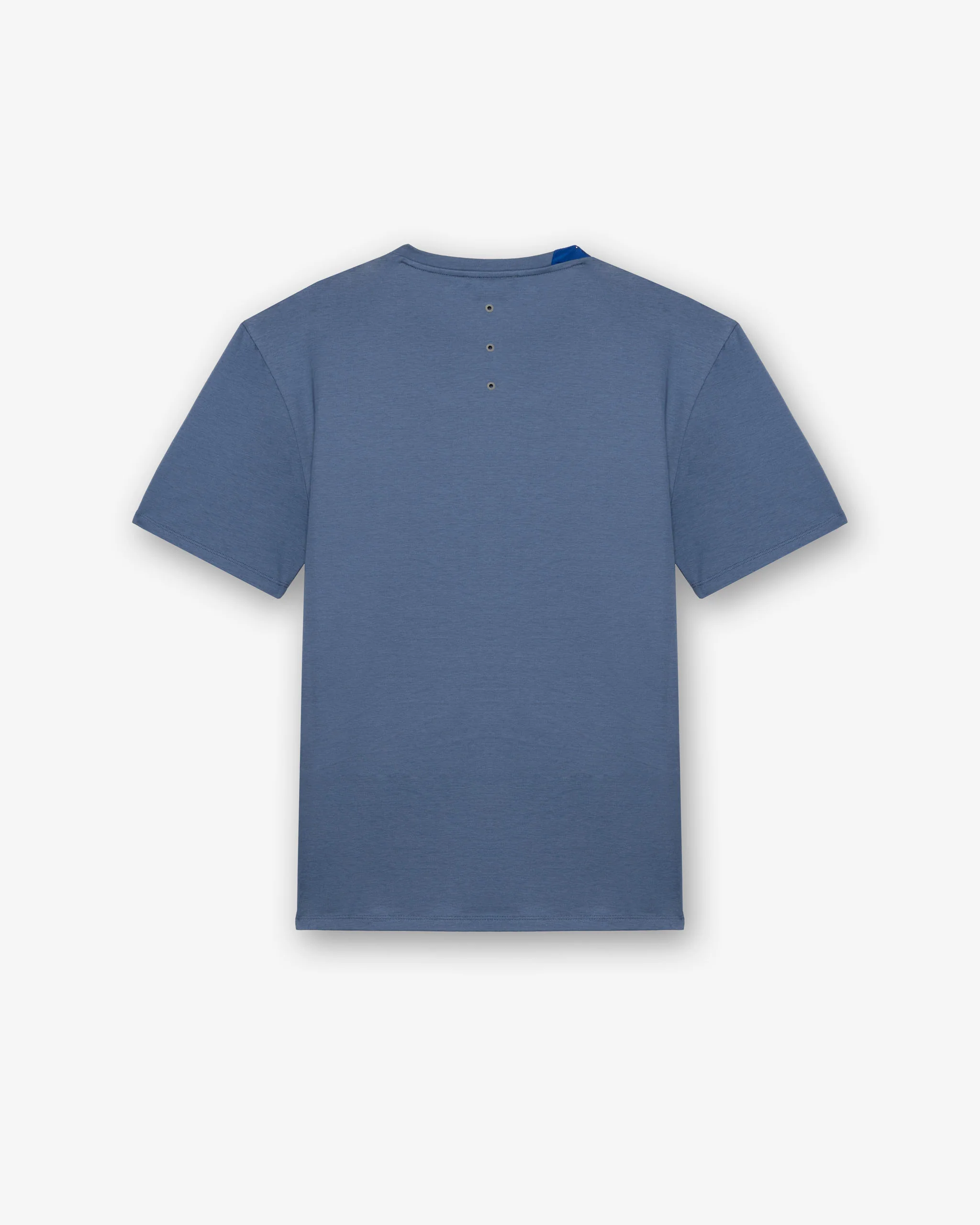 Cotton T-shirt with nylon detail - Image 5