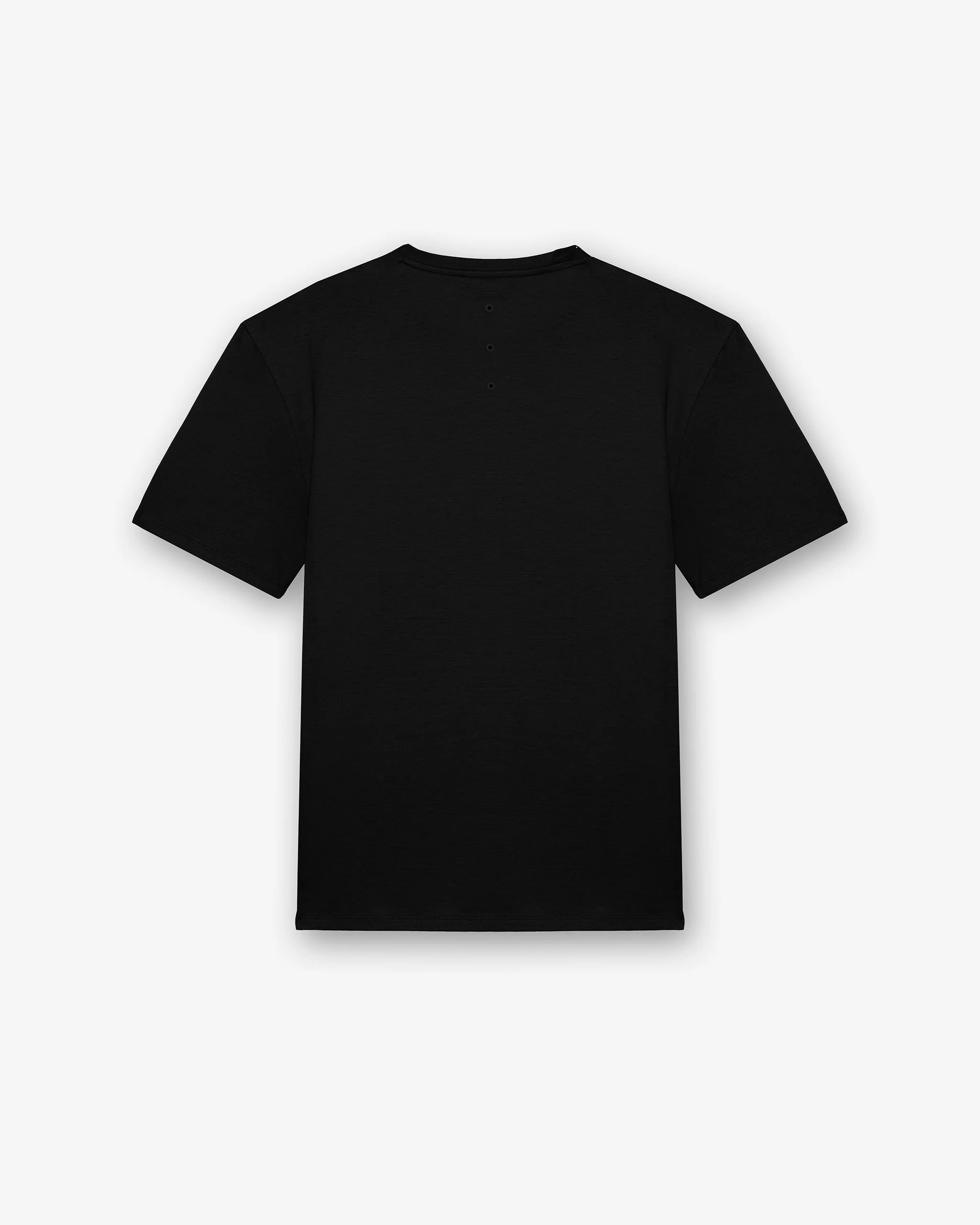 Cotton T-shirt with nylon detail - Image 5