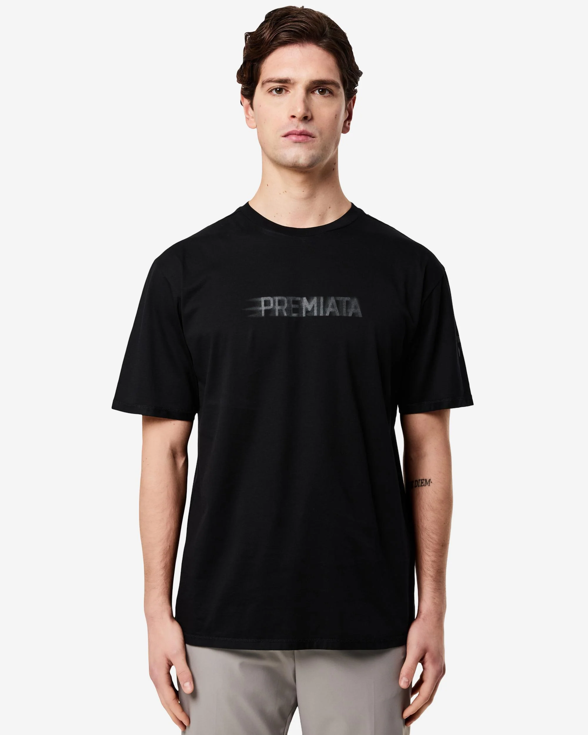 Cotton T-shirt with print - Image 3