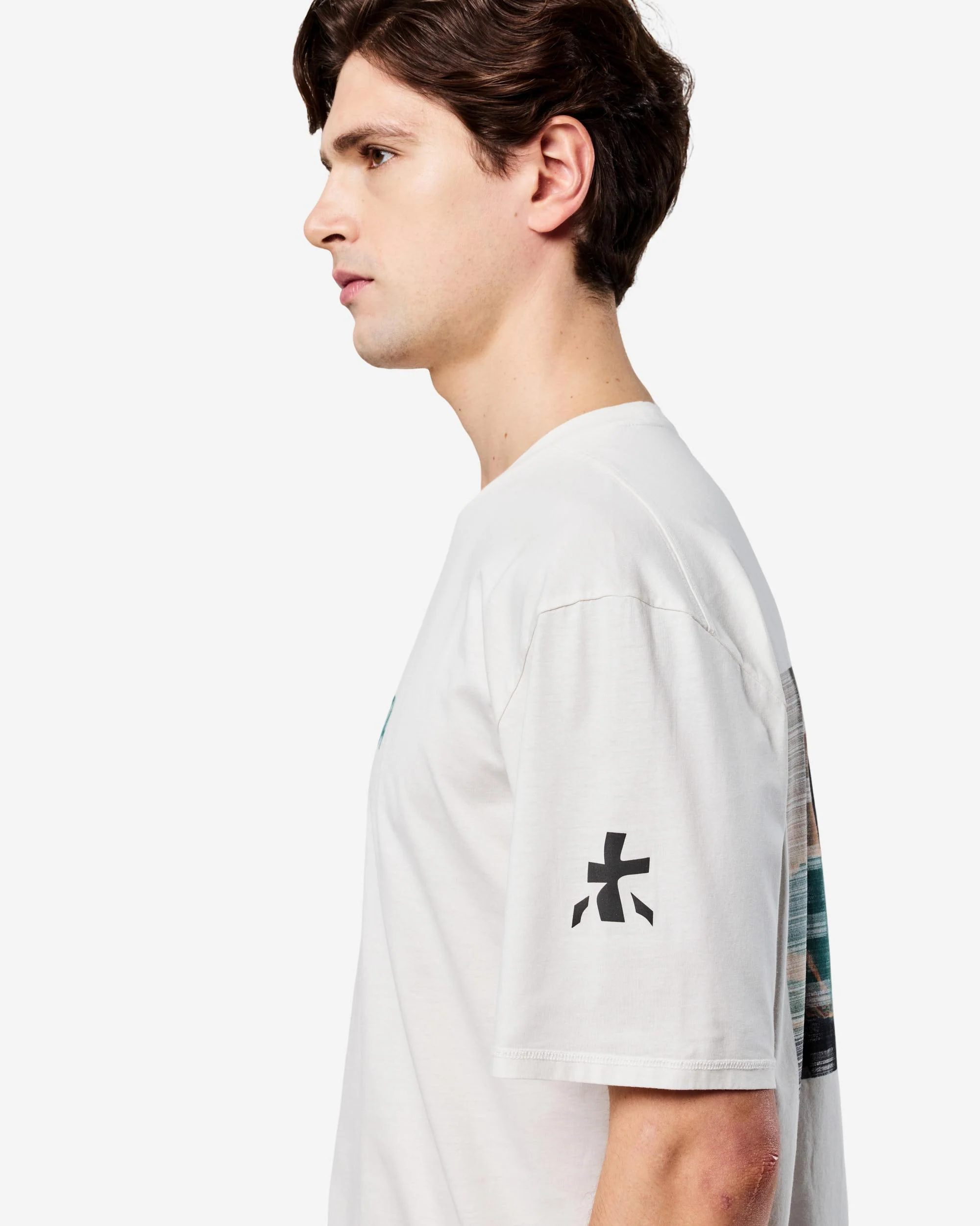 Cotton T-shirt with print - Image 7