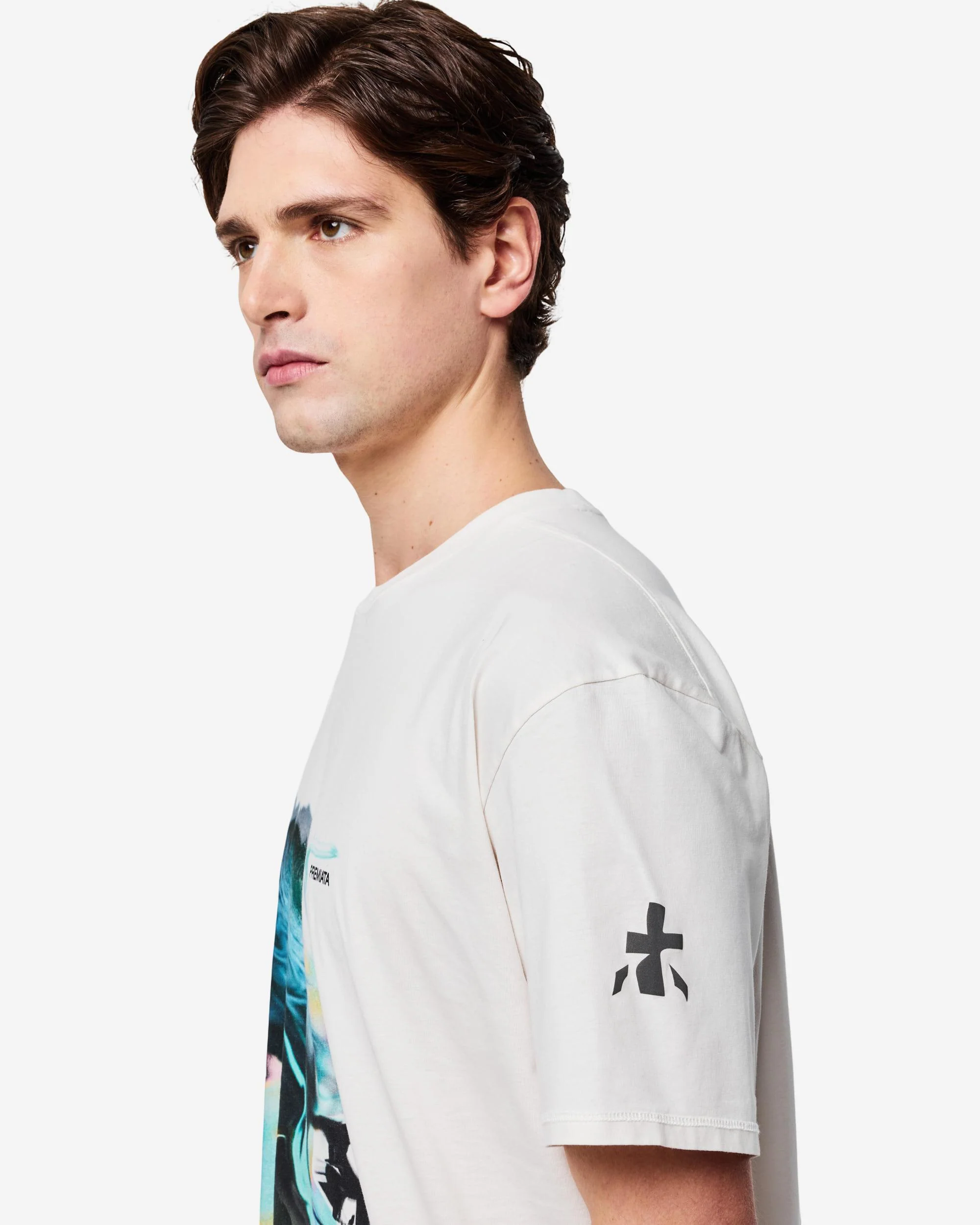 Cotton T-shirt with print - Image 4